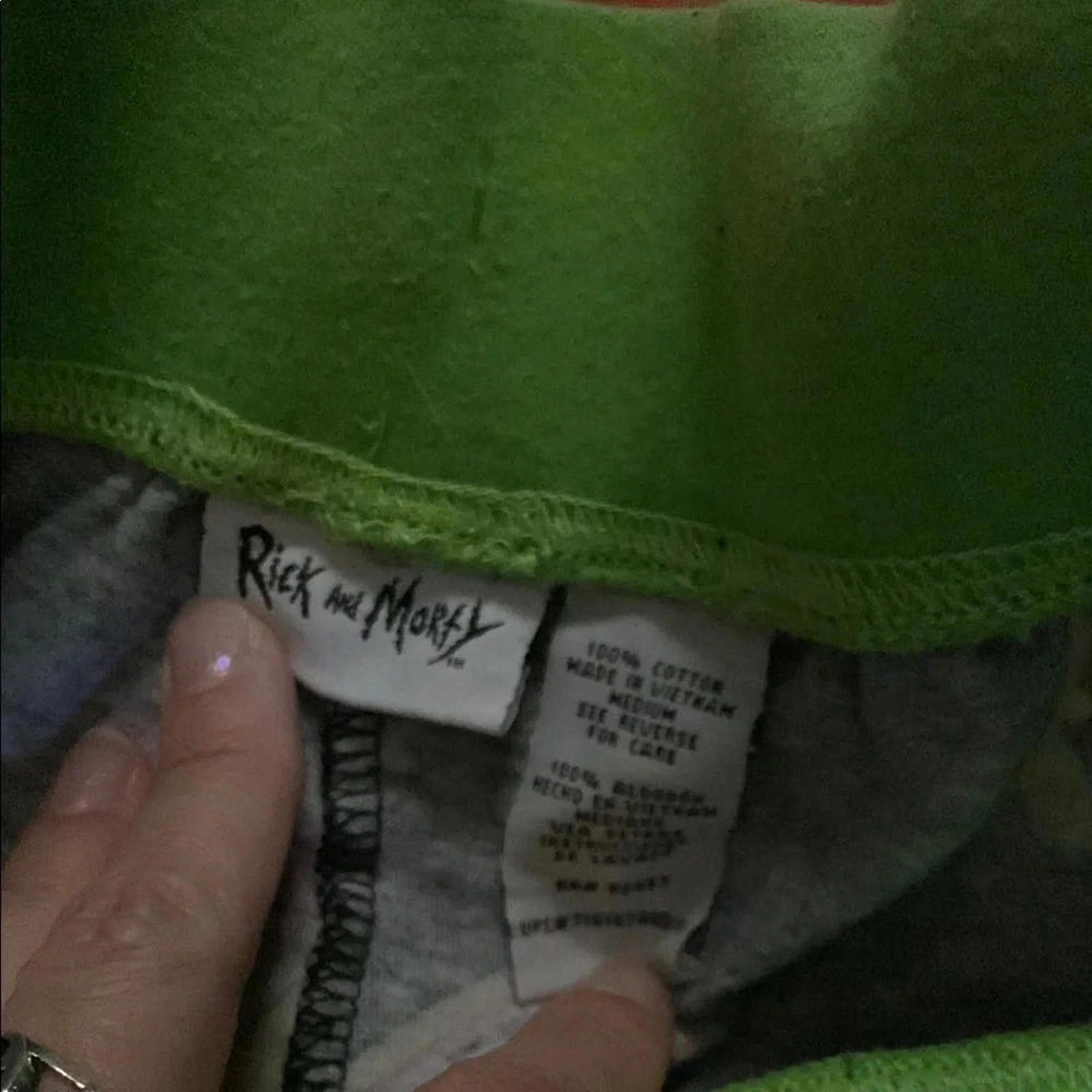 Designer Rick and Morty Cartoon Pajama Pants Size ONE SIZE - 4 Thumbnail