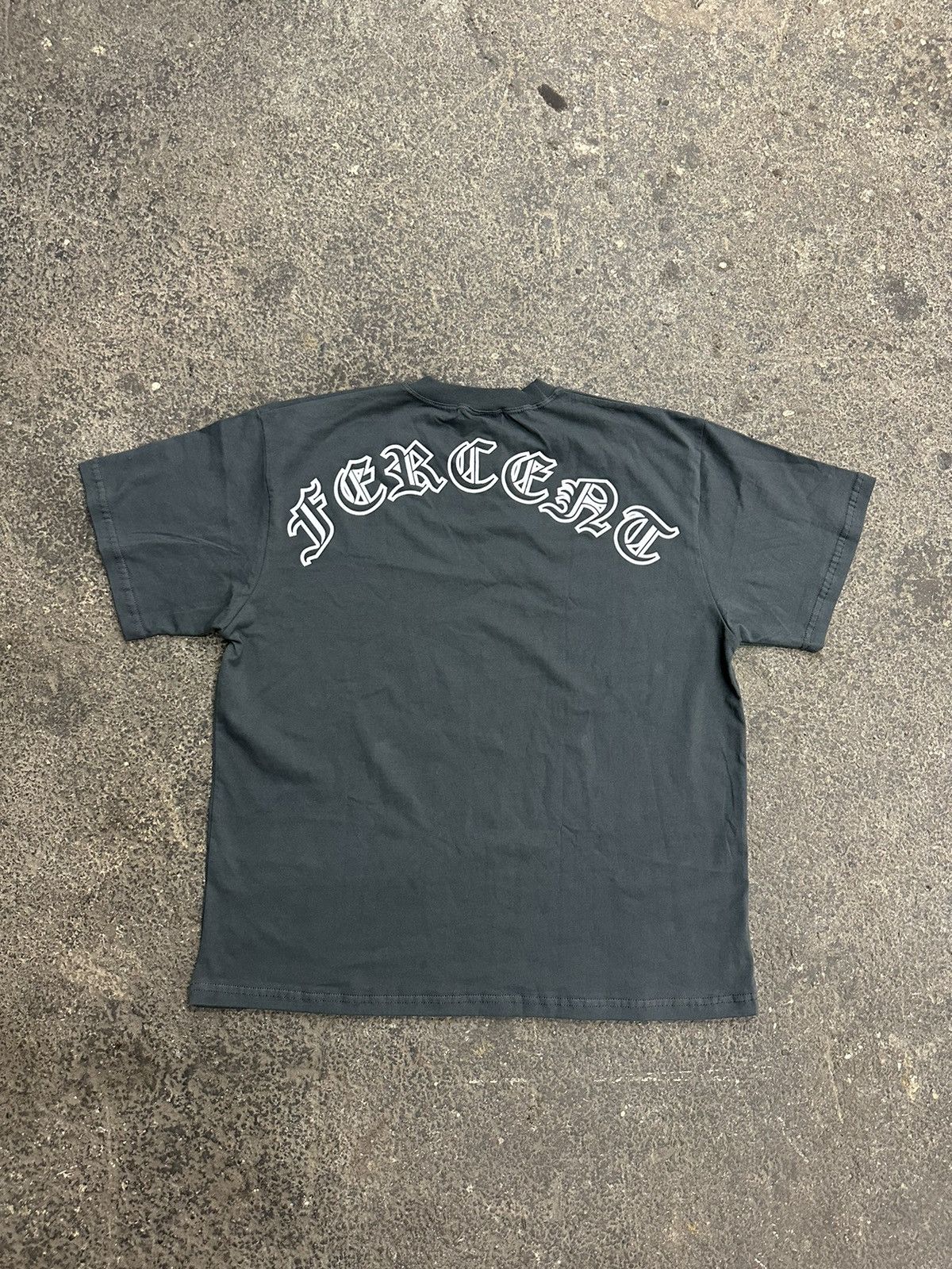 Designer × Vintage Ferecent streetwear nwt grey blank tee Size US L / EU 52-54 / 3 - 5 Thumbnail
