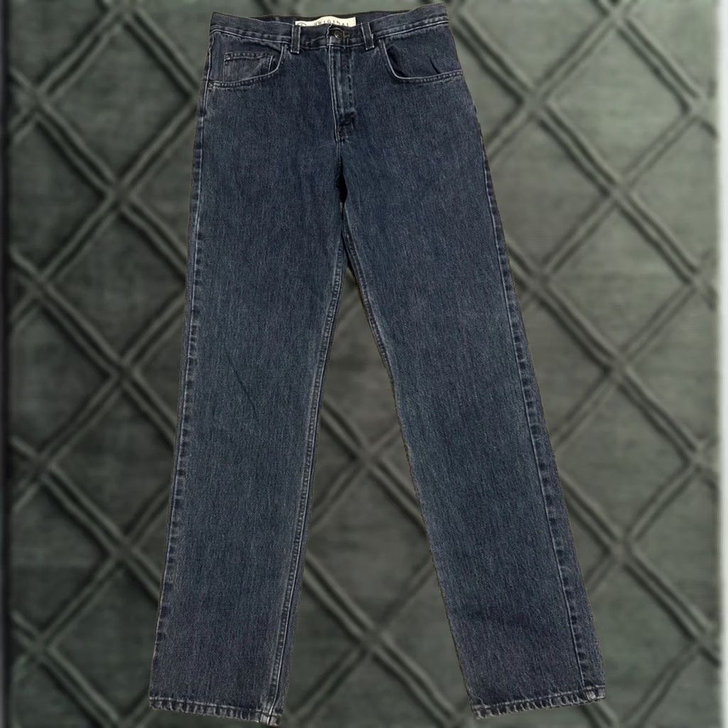 Vintage VINTAGE AriZona Jeans 32x26 Blue 5-Pocket Denim Y2K 2000s Dark Wash Mens Regular Straight Jeans Size US 32 / EU 48 - 1 Thumbnail