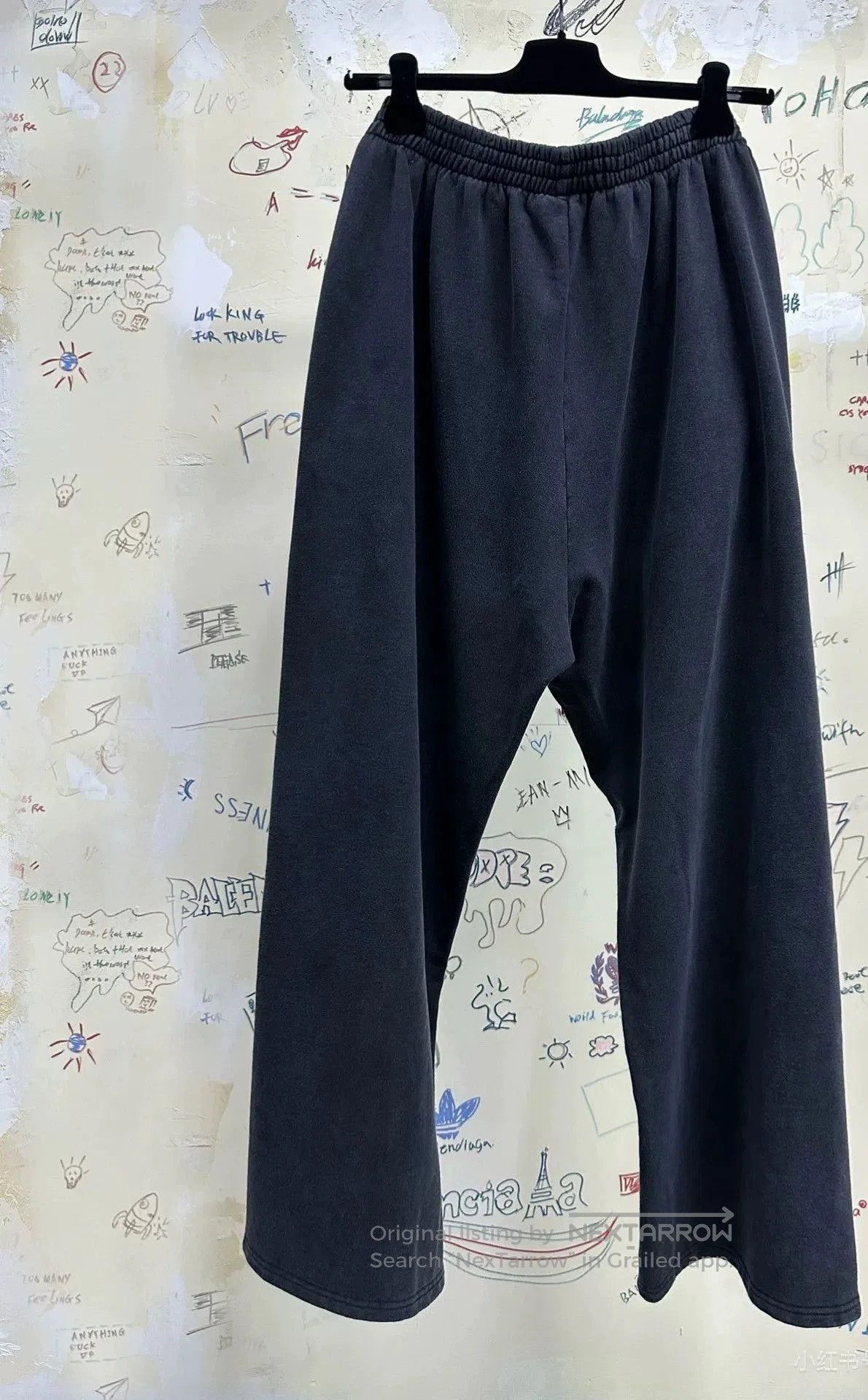 Balenciaga Balenciaga Logo Side Casual Pants. Size US 30 / EU 46 - 2 Thumbnail