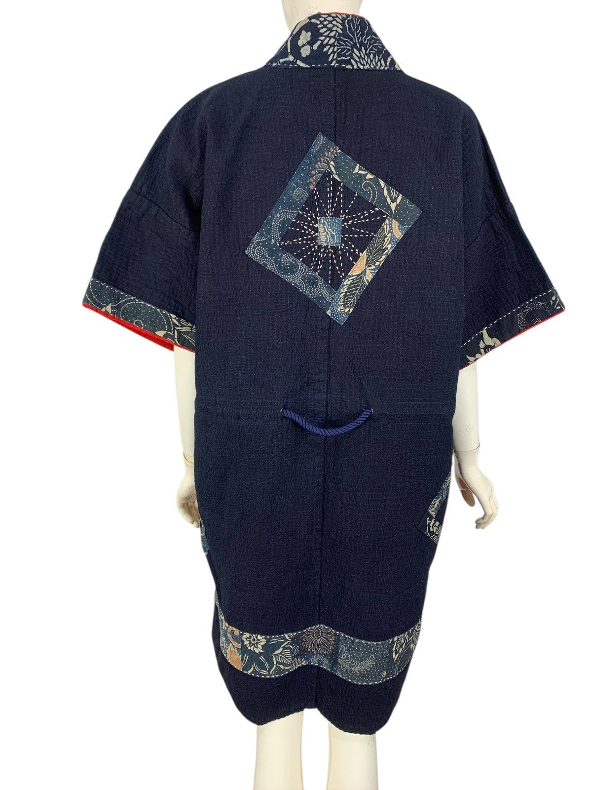 Japanese Brand Sashiko HandMade JapaneseBrand Streetwear art Jacket Kimono Size L / US 10 / IT 46 - 5 Thumbnail
