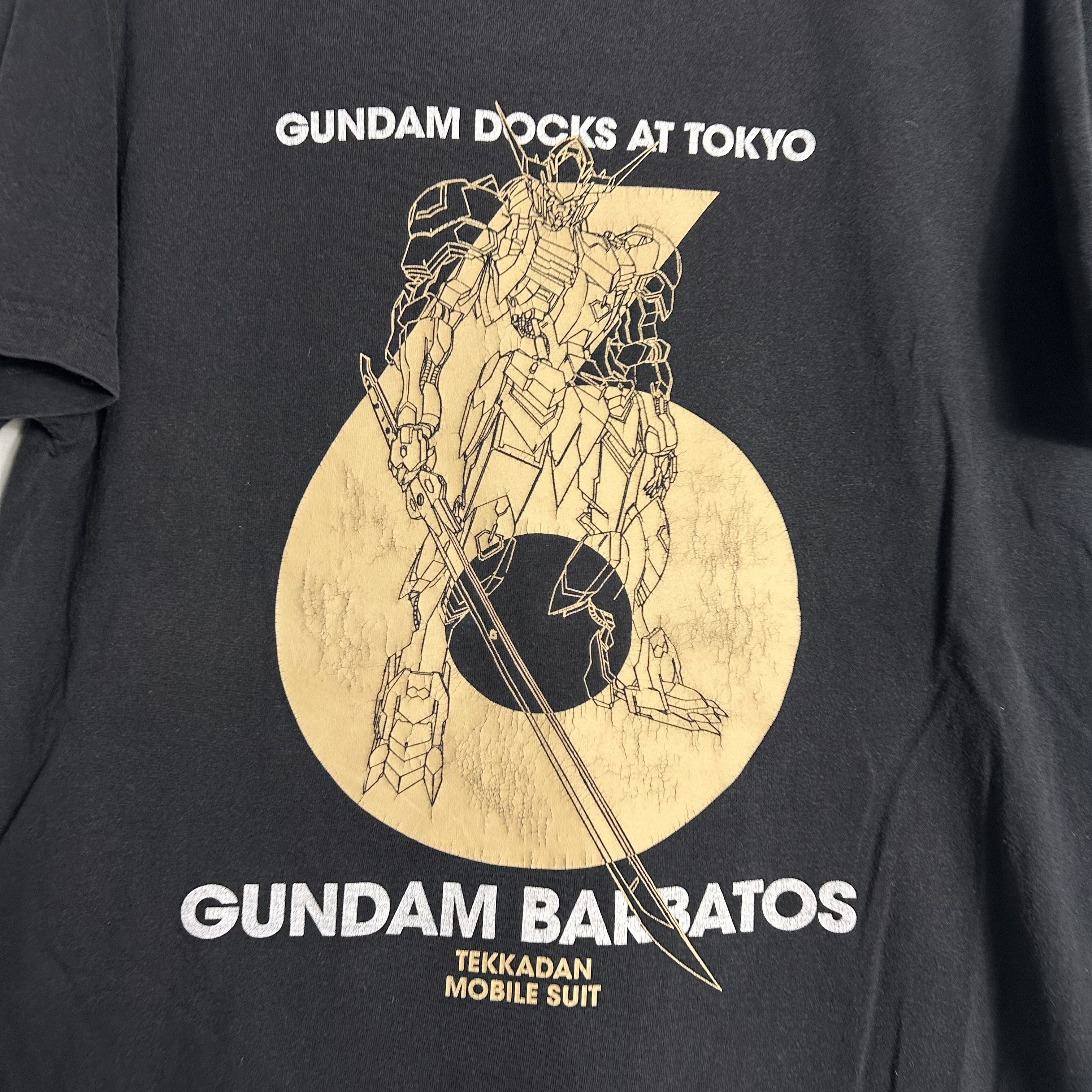 Anime 🔥RARE🔥Vintage Gundam Barbatos Mobile Suit Strict-G T-shirt Size US L / EU 52-54 / 3 - 3 Thumbnail