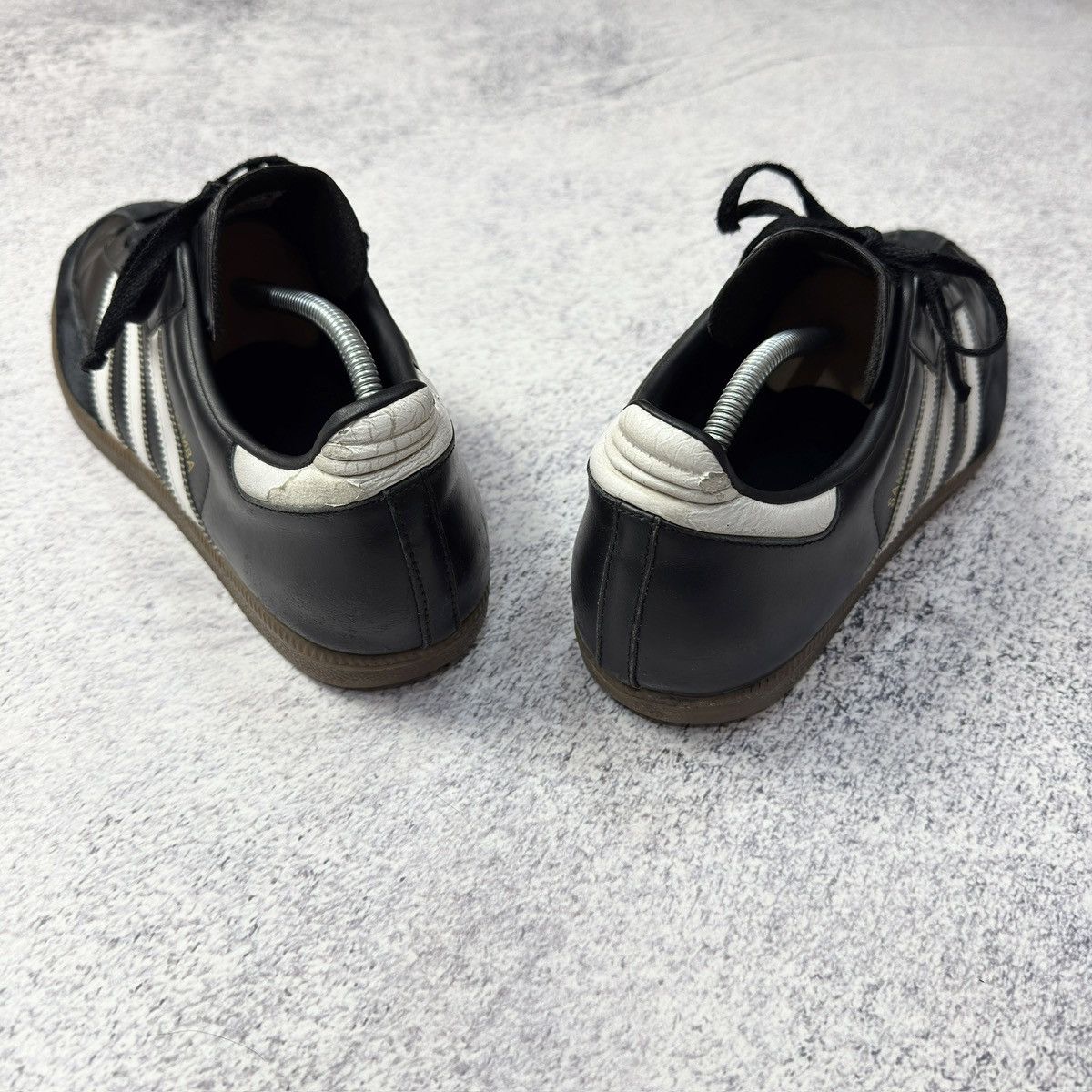 Adidas × Vintage Adidas Samba Black/White US12 UK11.5 EU46 JP30 Size US 12 / EU 45 - 9 Thumbnail