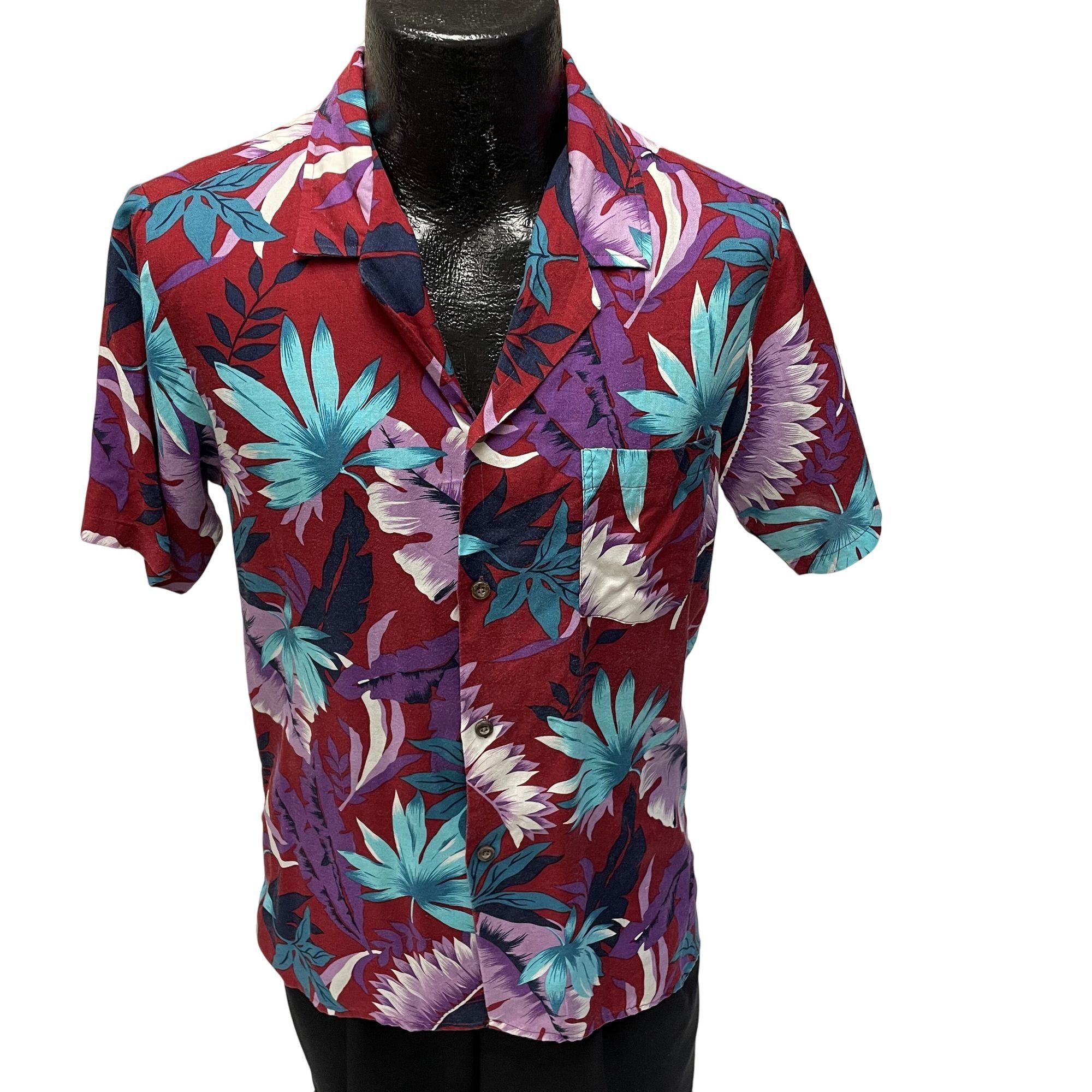 Other Vtg 1440 Hawaiian FLOWERS Floral Island CAMP Shirt Size US S / EU 44-46 / 1 - 2 Thumbnail