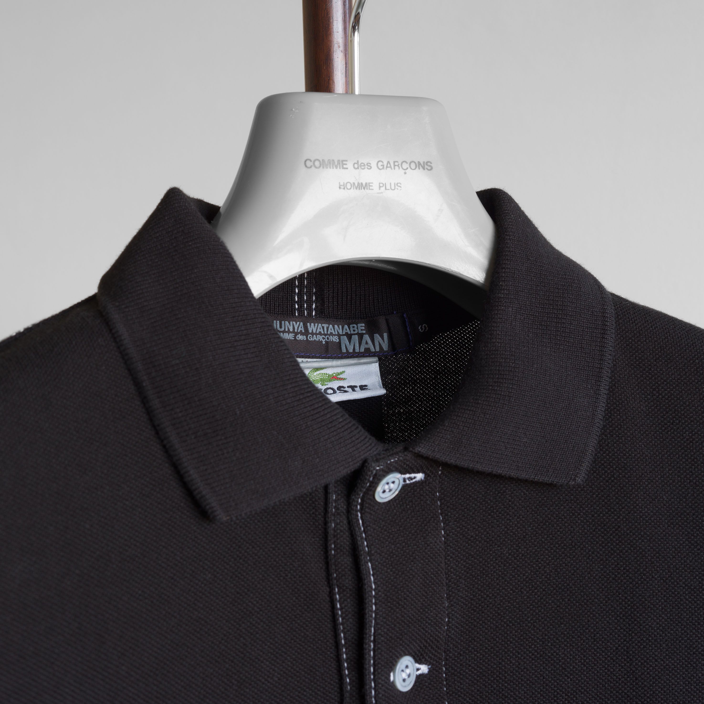 Junya Watanabe × Lacoste SS2006 JUNYA WATANABE MAN BACK-TO-FRONT LACOSTE POLO SHIRT Size US S / EU 44-46 / 1 - 9 Thumbnail