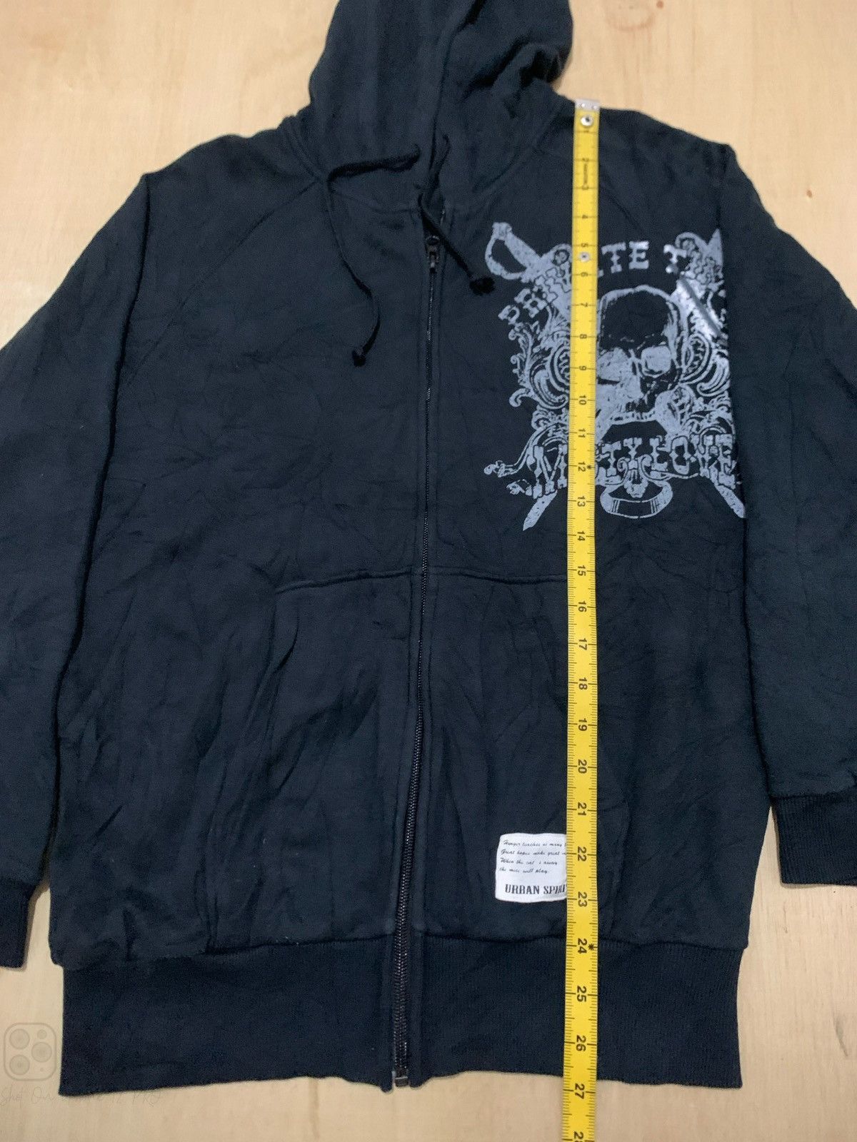 Hysteric Glamour × If Six Was Nine × Japanese Brand Y2k Private Time Mistylove Skull Hoodie Size US M / EU 48-50 / 2 - 11 Thumbnail