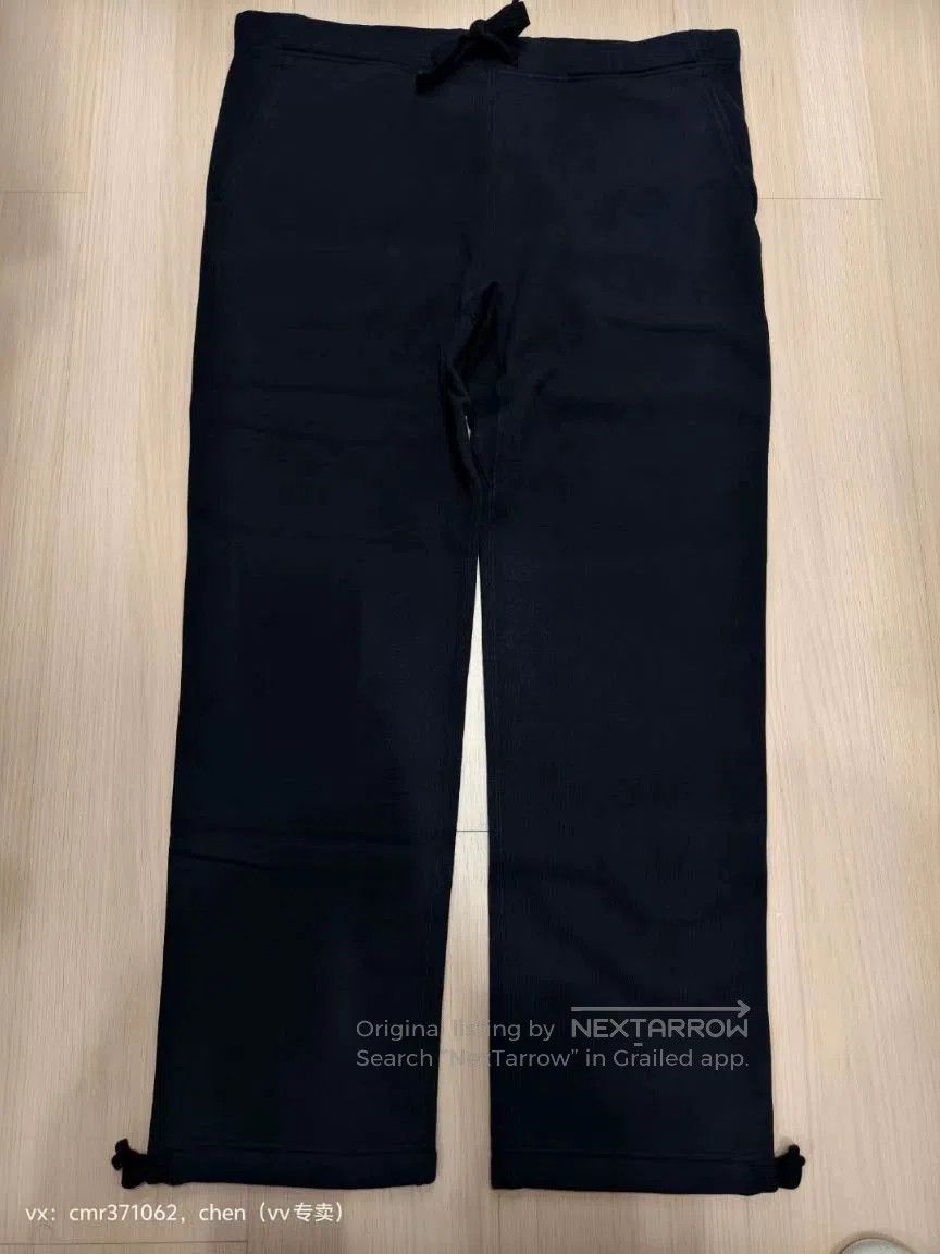 Visvim Black Casual Pants with Drawstring Waist . Size US 32 / EU 48 - 1 Thumbnail