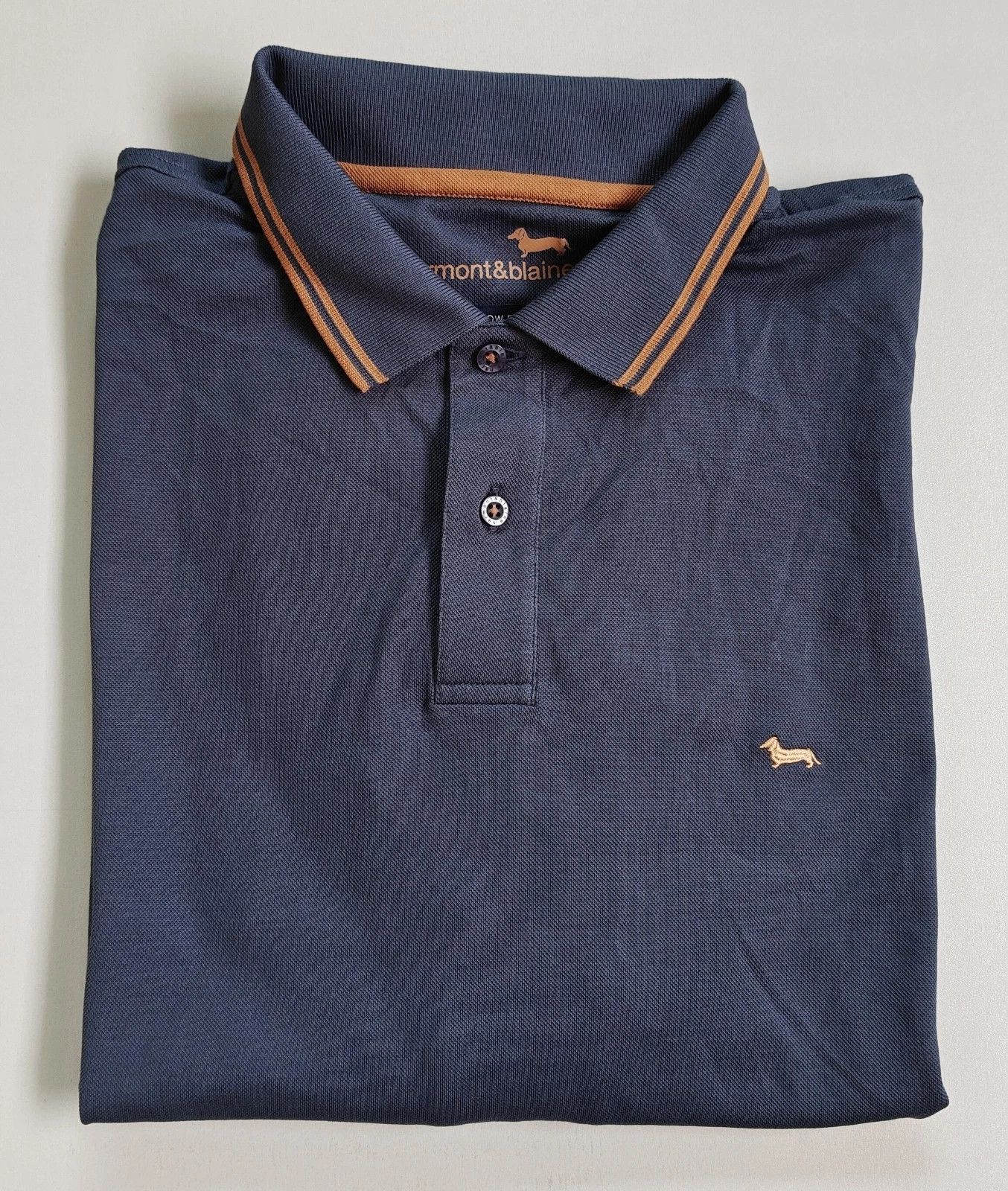 Harmont & Blaine Harmont & Blaine Longsleeves Polo Shirt ASM/2142 Size US XXL / EU 58 / 5 - 1 Thumbnail