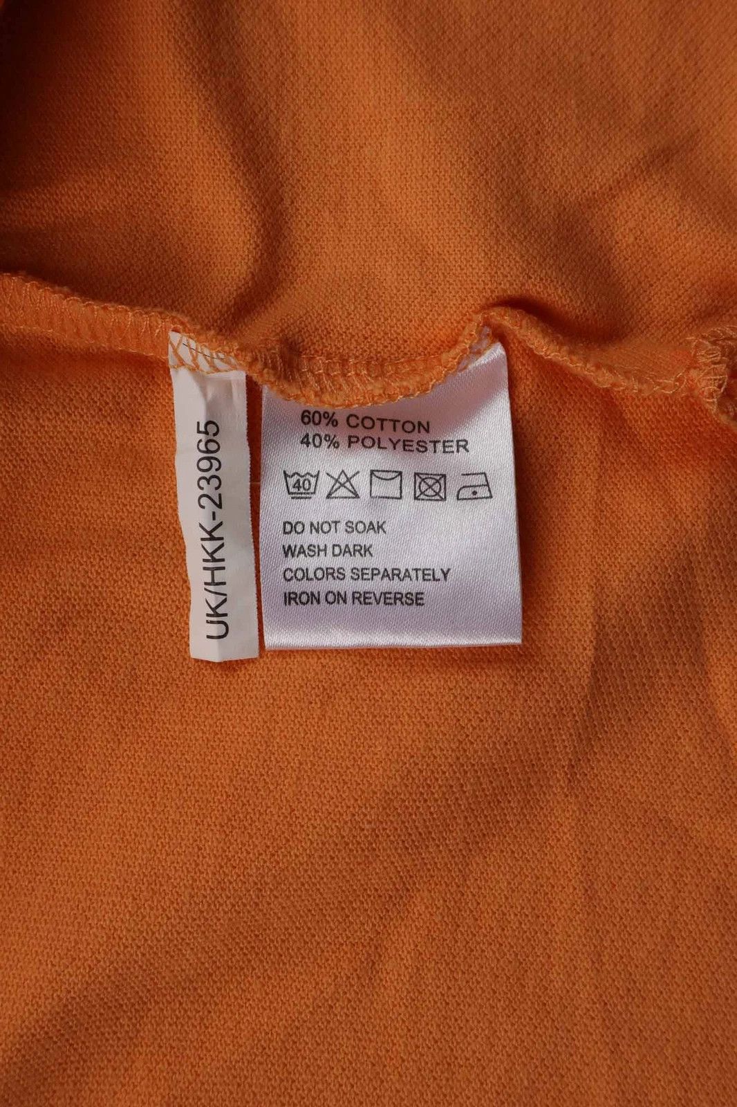 Yves Saint Laurent Yves Saint Laurent Vintage Orange Short Sleeve Polo Shirt Size US XXL / EU 58 / 5 - 4 Thumbnail
