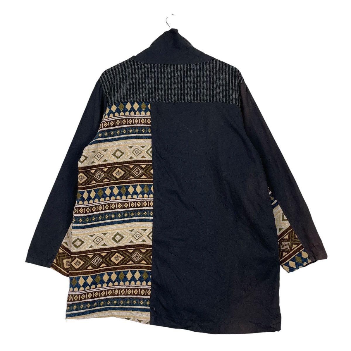 45rpm × Indigo × Japanese Brand 💥AMINA JAPAN PATCHWORK PULLOVER Size US M / EU 48-50 / 2 - 6 Thumbnail