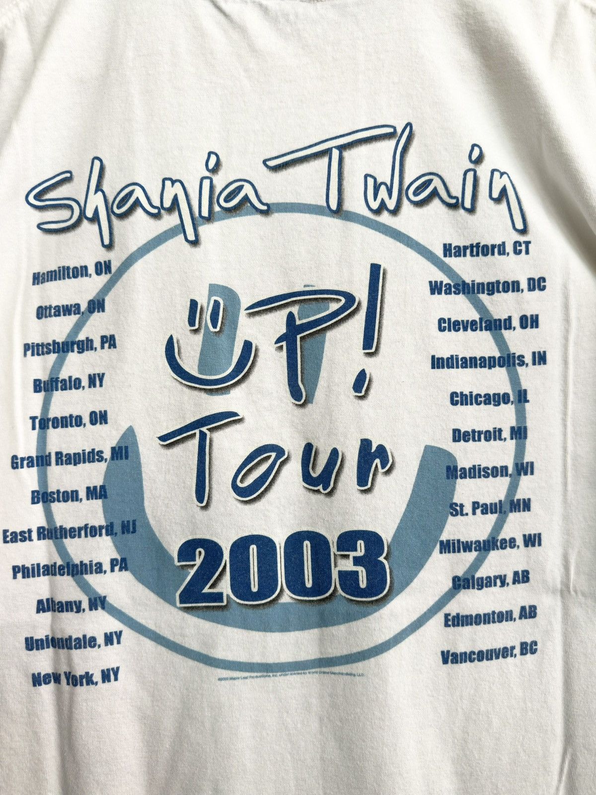 Band Tees Shania Twain 2003 Vintage Shirt Size US XL / EU 56 / 4 - 8 Thumbnail