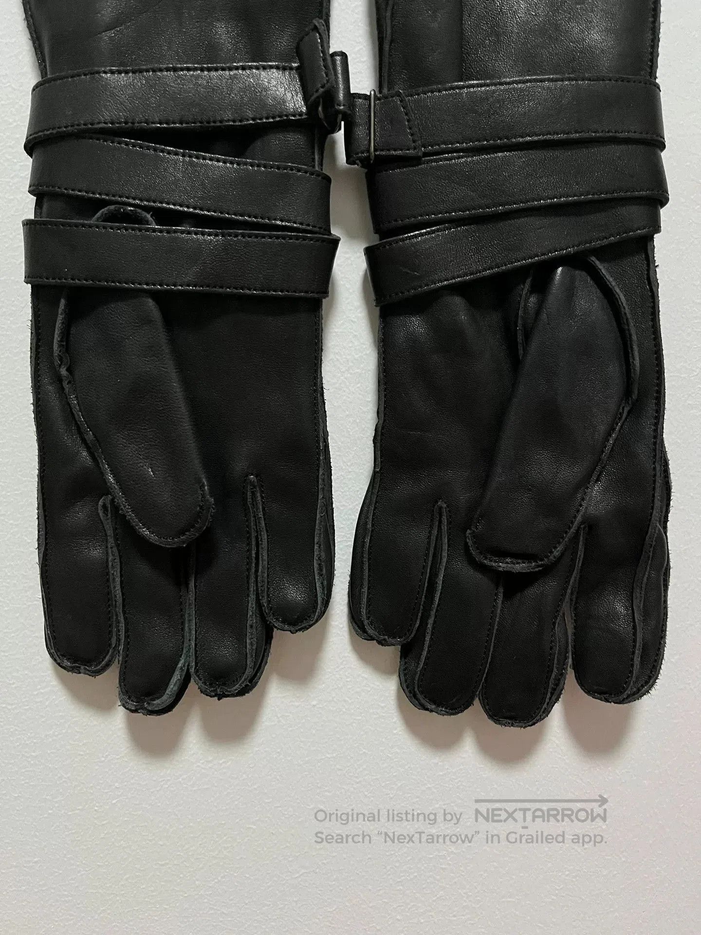 Yohji Yamamoto Yohji Yamamoto Y's Horse Leather Gloves. Size ONE SIZE - 9 Thumbnail