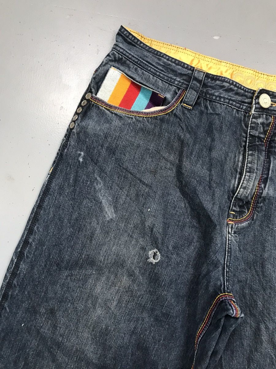 Coogi × Vintage Vintage Coogi cross sword ⚔️ embroidered denim jort Size US 40 / EU 56 - 5 Thumbnail