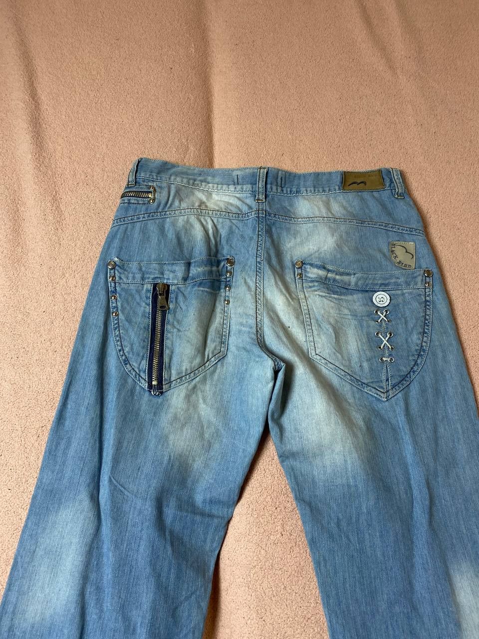 Vintage VINTAGE SELVEDGE DISTRESSED DENIM Size US 34 / EU 50 - 10 Thumbnail