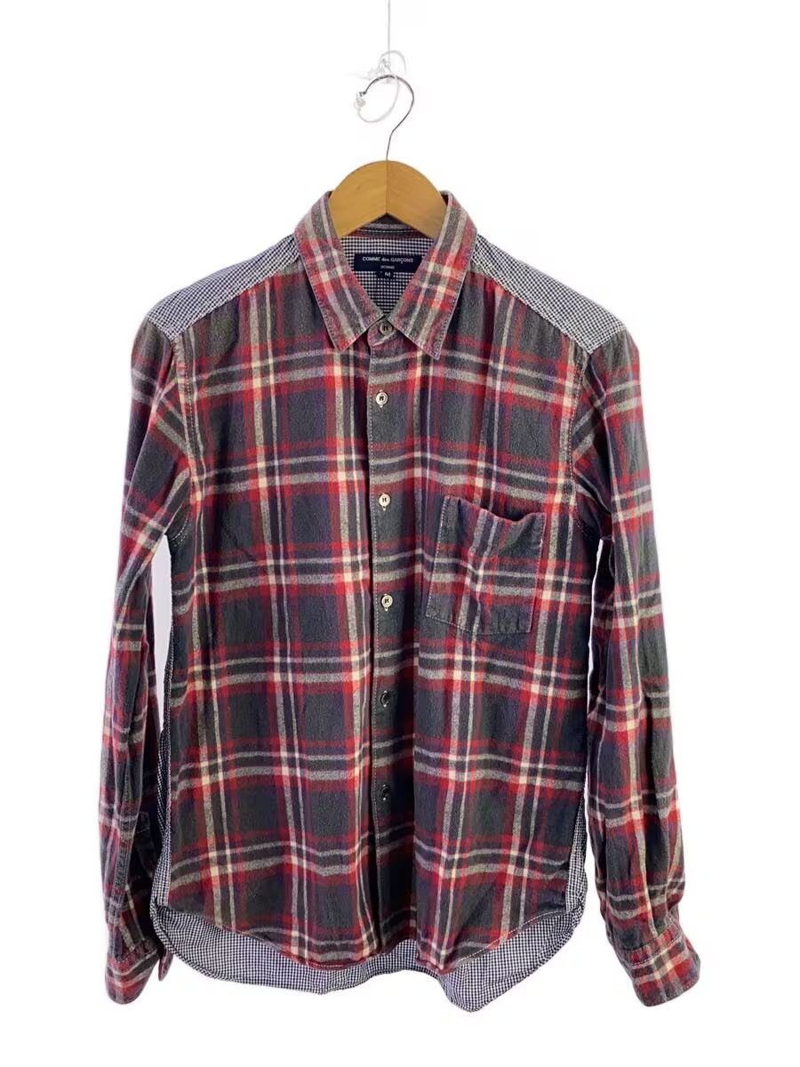 Comme des Garcons Homme Reconstructed Plaid Button Shirt Size US M / EU 48-50 / 2 - 1 Thumbnail