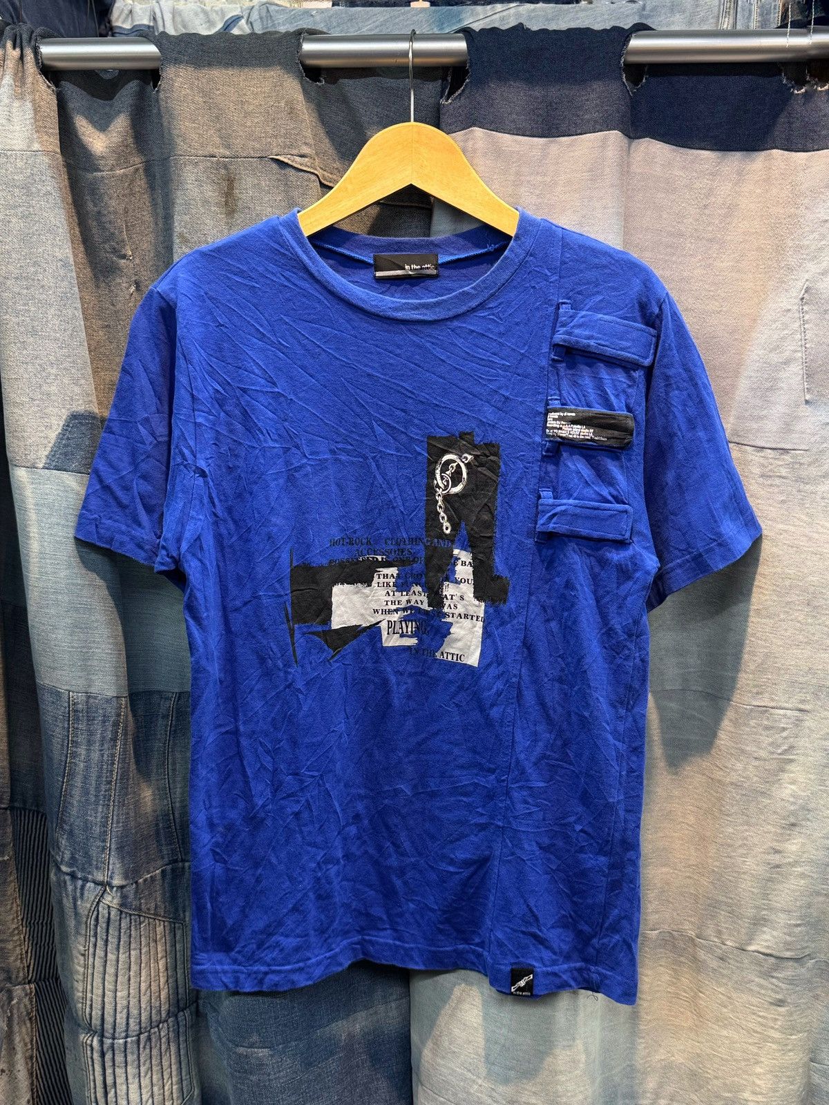 If Six Was Nine × Japanese Brand × Le Grande Bleu (L.G.B.) Archived Intheattic Poem Tees Size US M / EU 48-50 / 2 - 1 Thumbnail