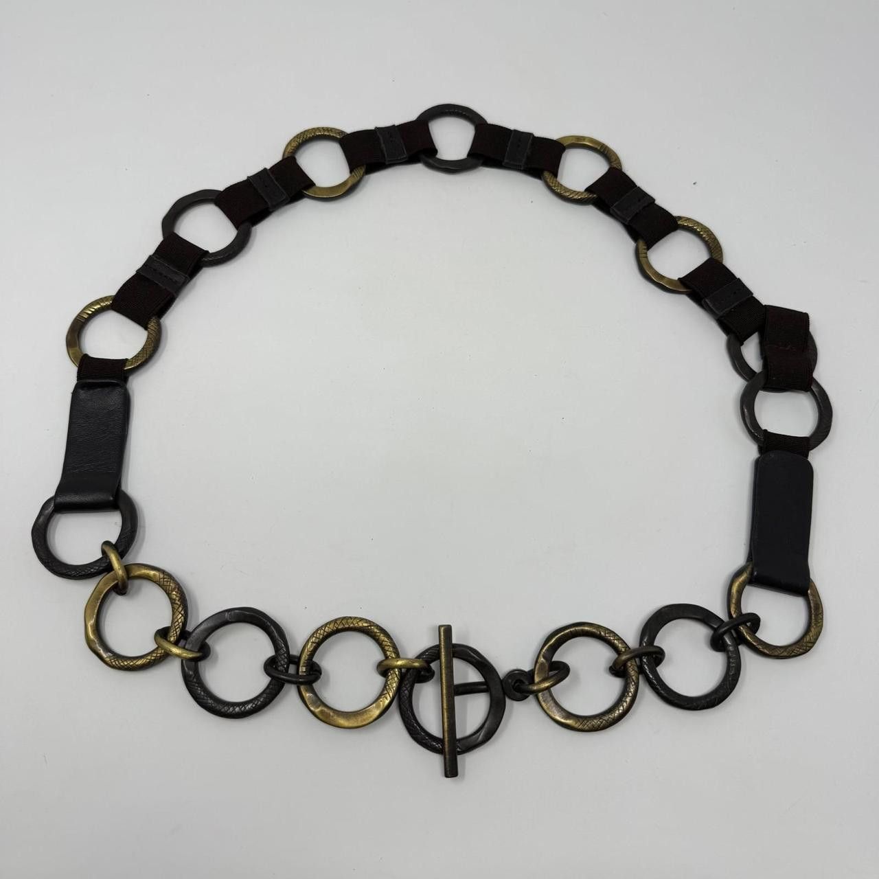 Vintage Vintage Y2K Sandy Duftler Designed Chain Belt Women's Medium Size ONE SIZE - 3 Thumbnail