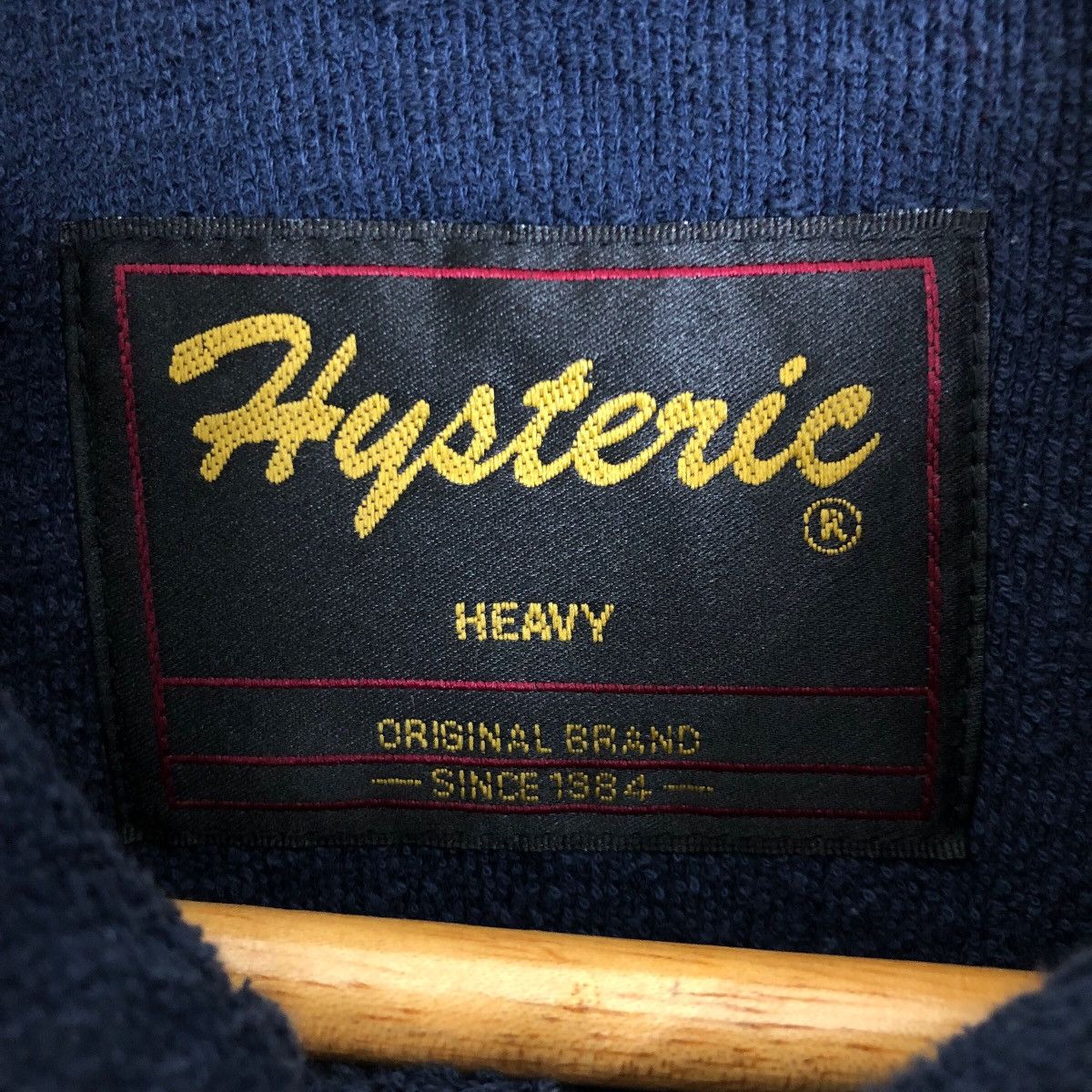 Hysteric Glamour Vintage Hysteric Glamour Stadium Jacket Button Up Sweater Size US L / EU 52-54 / 3 - 9 Thumbnail