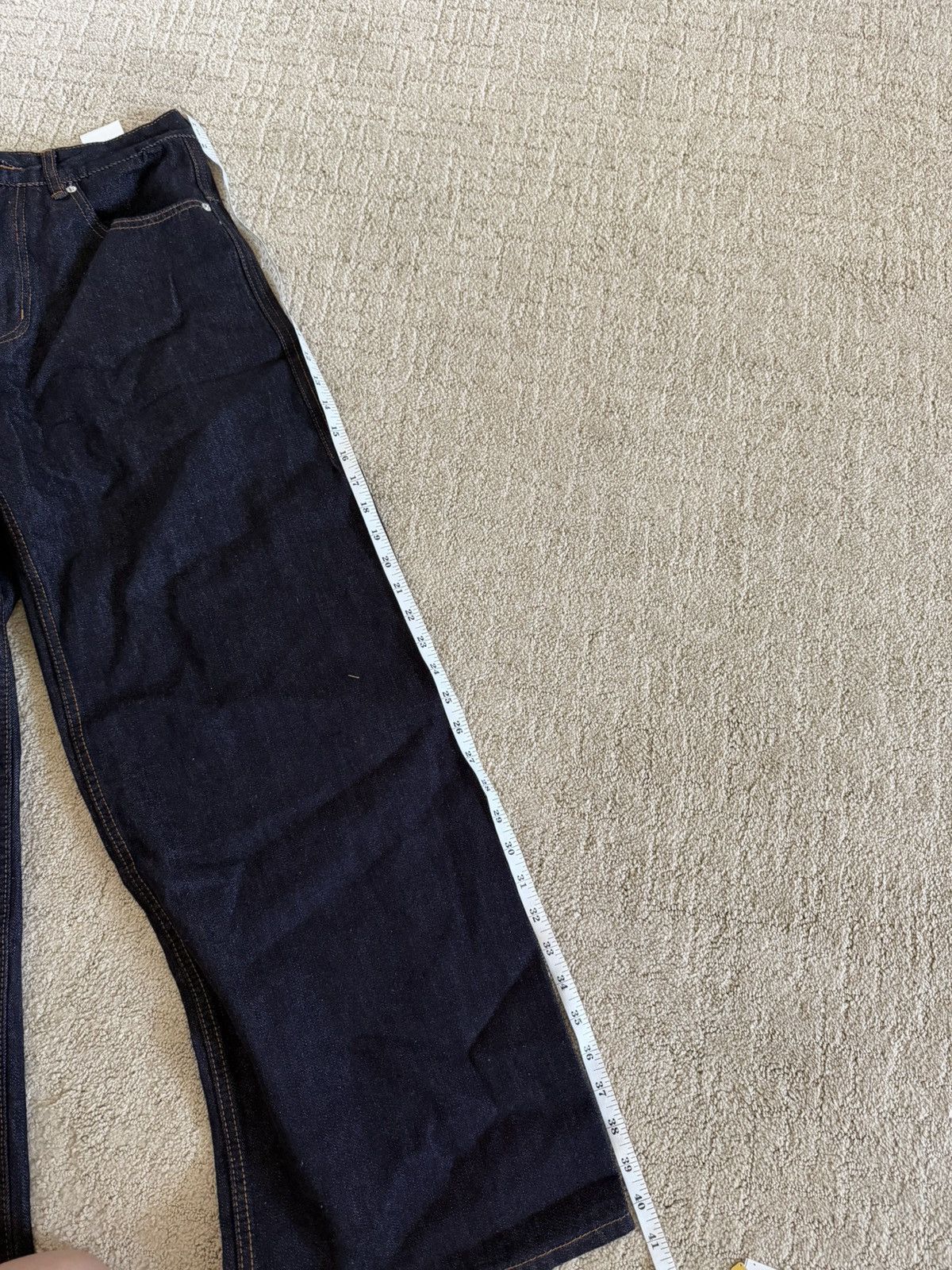 Other Black Raw Denim Selvedge Jeans Size US 29 - 5 Thumbnail