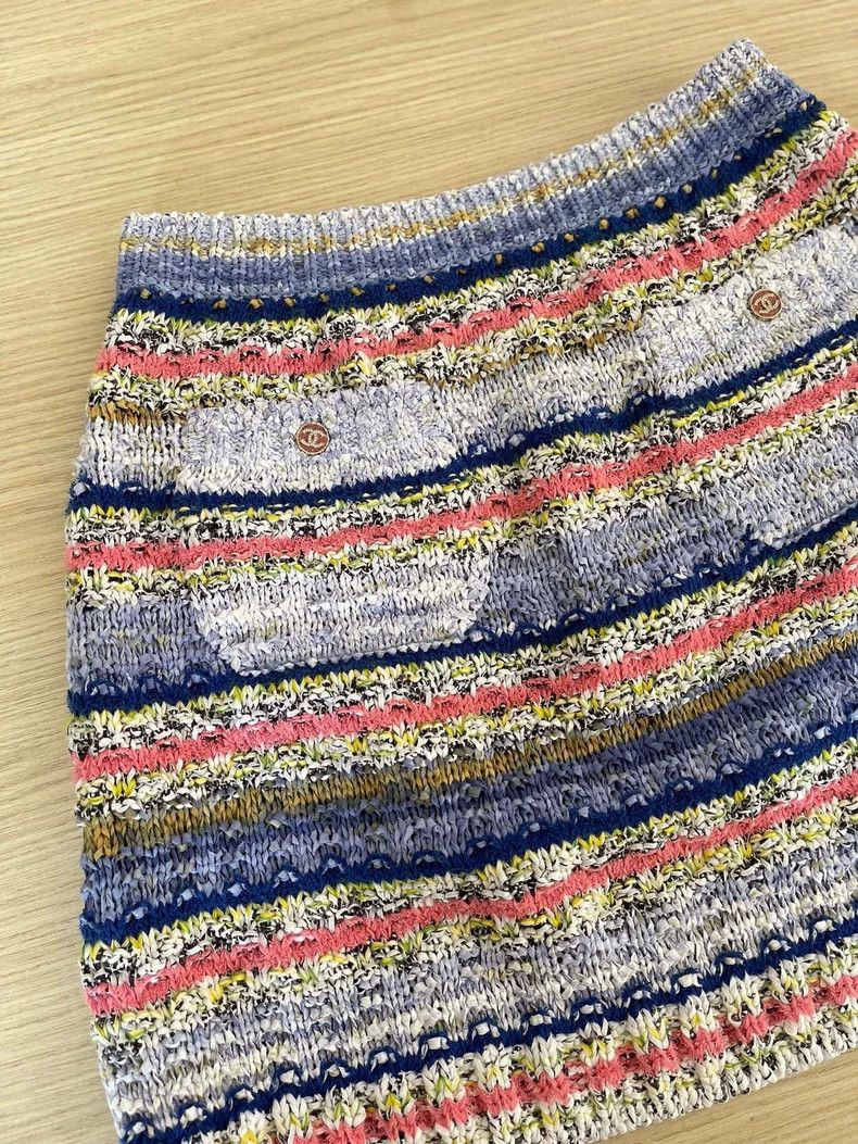 Chanel Chanel 21p colorful skirt Size 25" / US 0 / IT 36 - 5 Thumbnail