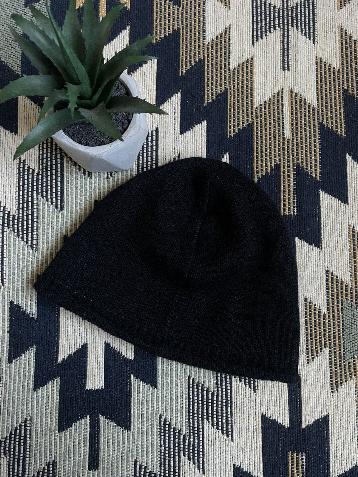 Lacoste × Vintage Vintage Lacoste Big Logo Y2K Beanie Hat Size ONE SIZE - 6 Thumbnail