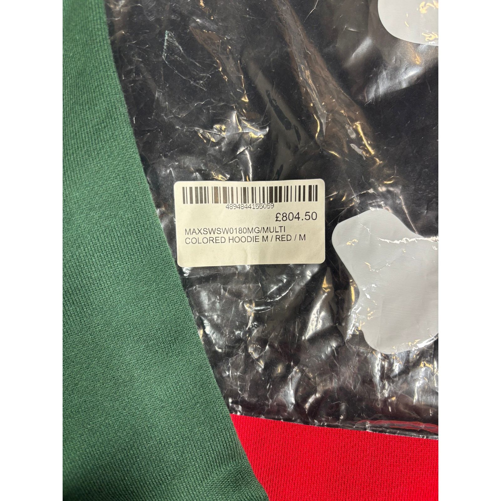 Mastermind Japan Mastermind World Vs. Bape Multi-Colored Red Hoodie Size LG Size L / US 10 / IT 46 - 8 Thumbnail