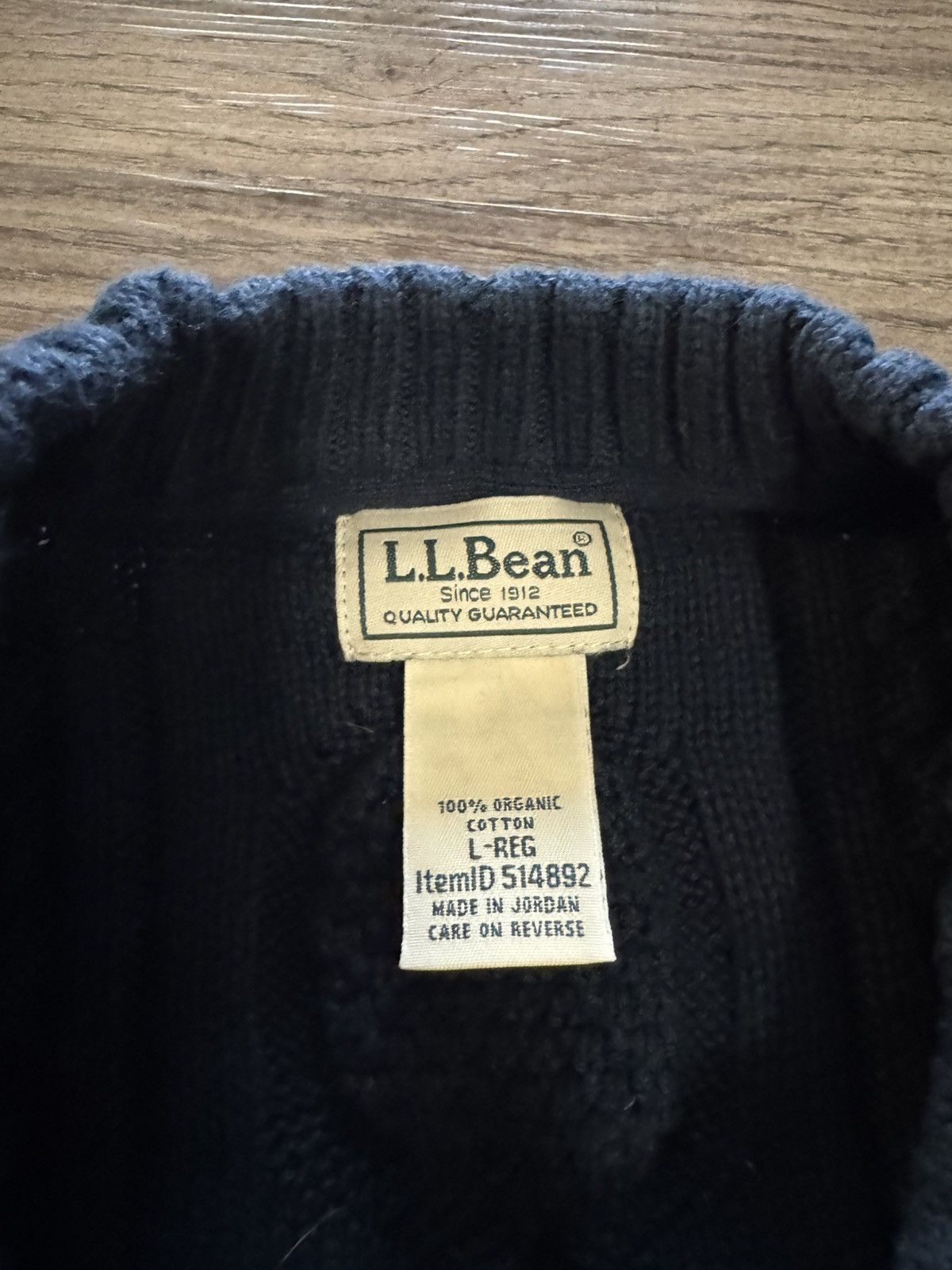 L.L. Bean L.L. Bean Cable Knit Sweater Size US L / EU 52-54 / 3 - 2 Thumbnail