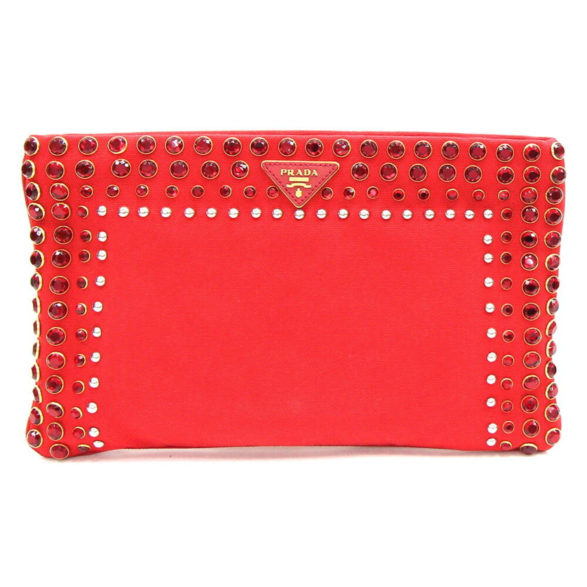 Prada Prada Canapa clutch Size ONE SIZE - 1 Thumbnail