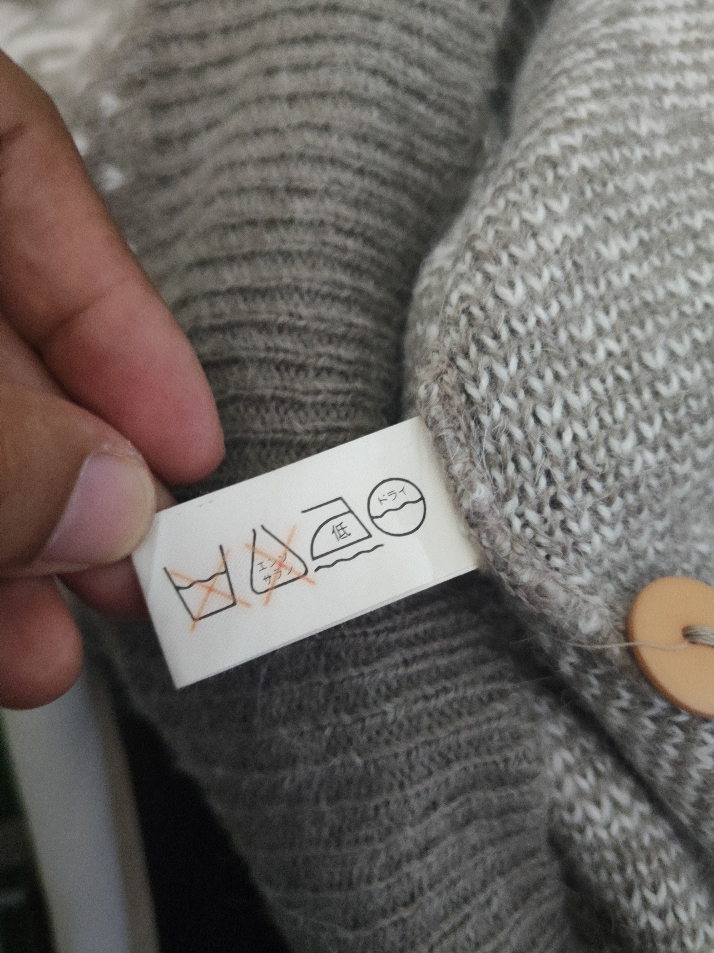 Japanese Brand DL Mackoul vintage Gray Knitwear Cardigan #46-194T Size XL / US 12-14 / IT 48-50 - 10 Thumbnail