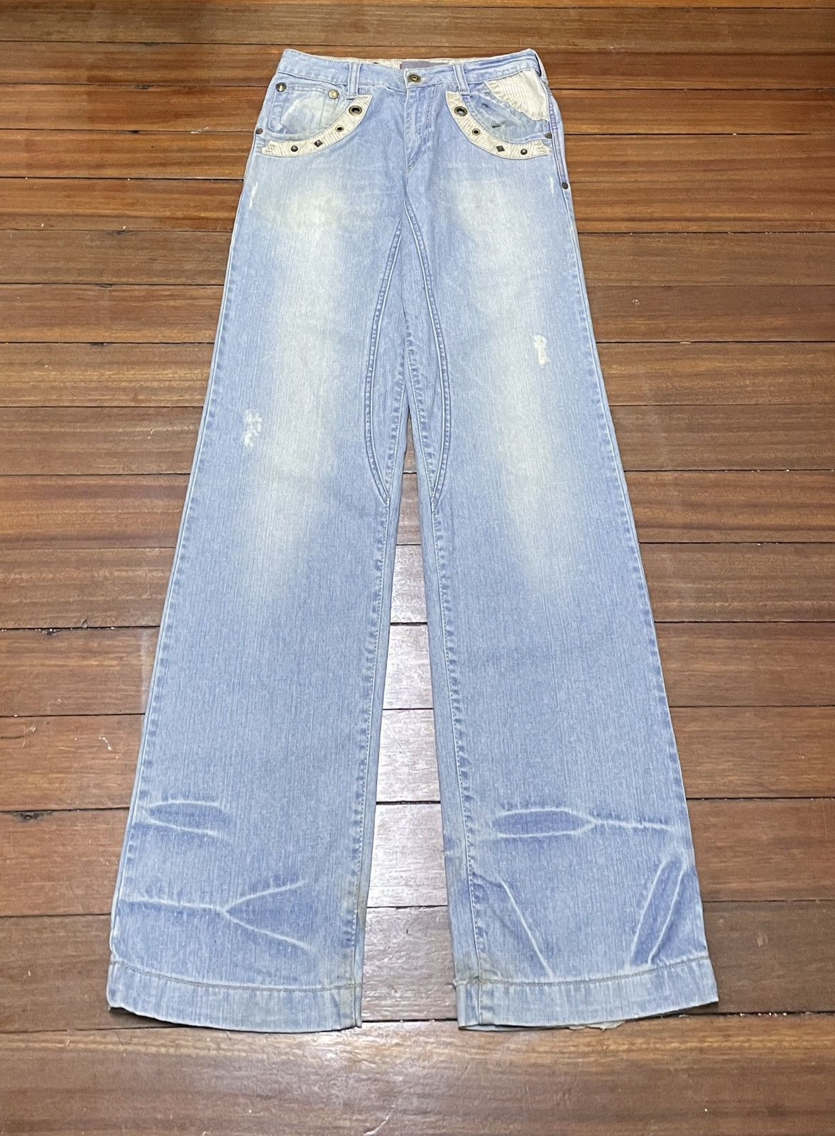 Japanese Brand × Le Grande Bleu (L.G.B.) Rare Design Vintage Japanese Brand Dapper Jeans 2000s Size US 30 / EU 46 - 1 Thumbnail