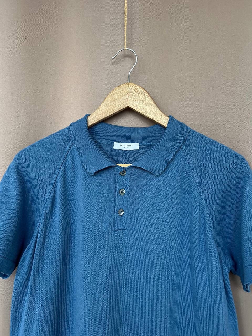 Boglioli Boglioli Milano Polo Shirt Mens Size M Cotton Short Sleeve Size US M / EU 48-50 / 2 - 2 Thumbnail