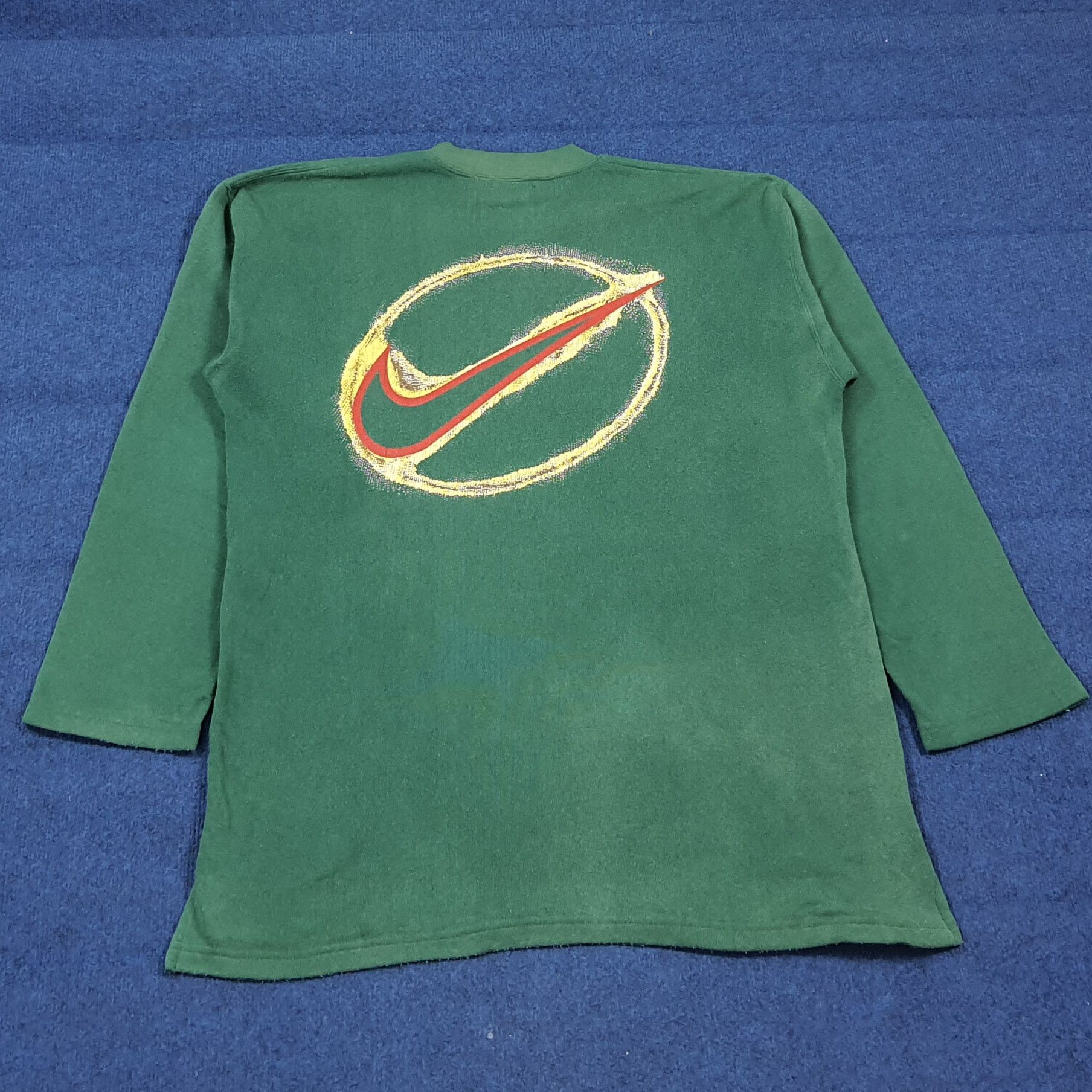 Nike Vintage Nike Center Swoosh Orbit Pullover Sweatshirt C292N25 Size US L / EU 52-54 / 3 - 1 Thumbnail