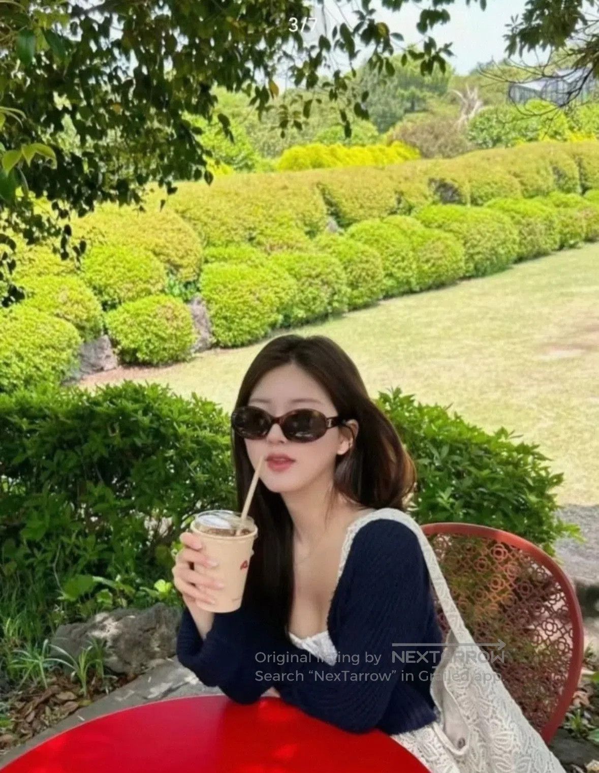 Celine Celine Tortoiseshell Triomphe Sunglasses. Size ONE SIZE - 9 Thumbnail