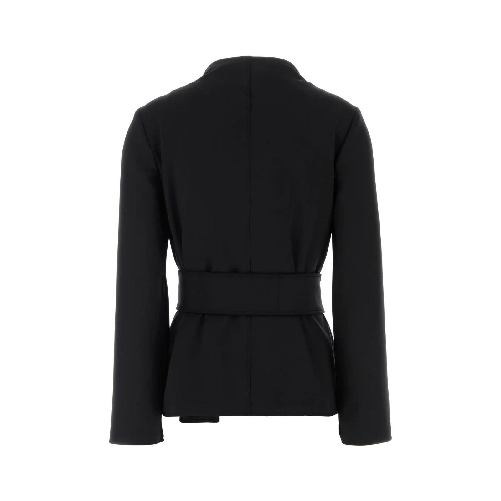 Max Mara MAX MARA Talamo Black Stretch Nylon Blazer New & Authentic ( Size M / US 6-8 / IT 42-44 - 2 Thumbnail