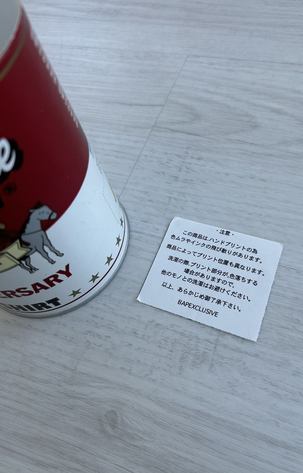 Bape VERY RARE OG A BATHING APE X BAPEXCLUSIVE NIGO HAND PRINTED Size US L / EU 52-54 / 3 - 9 Thumbnail
