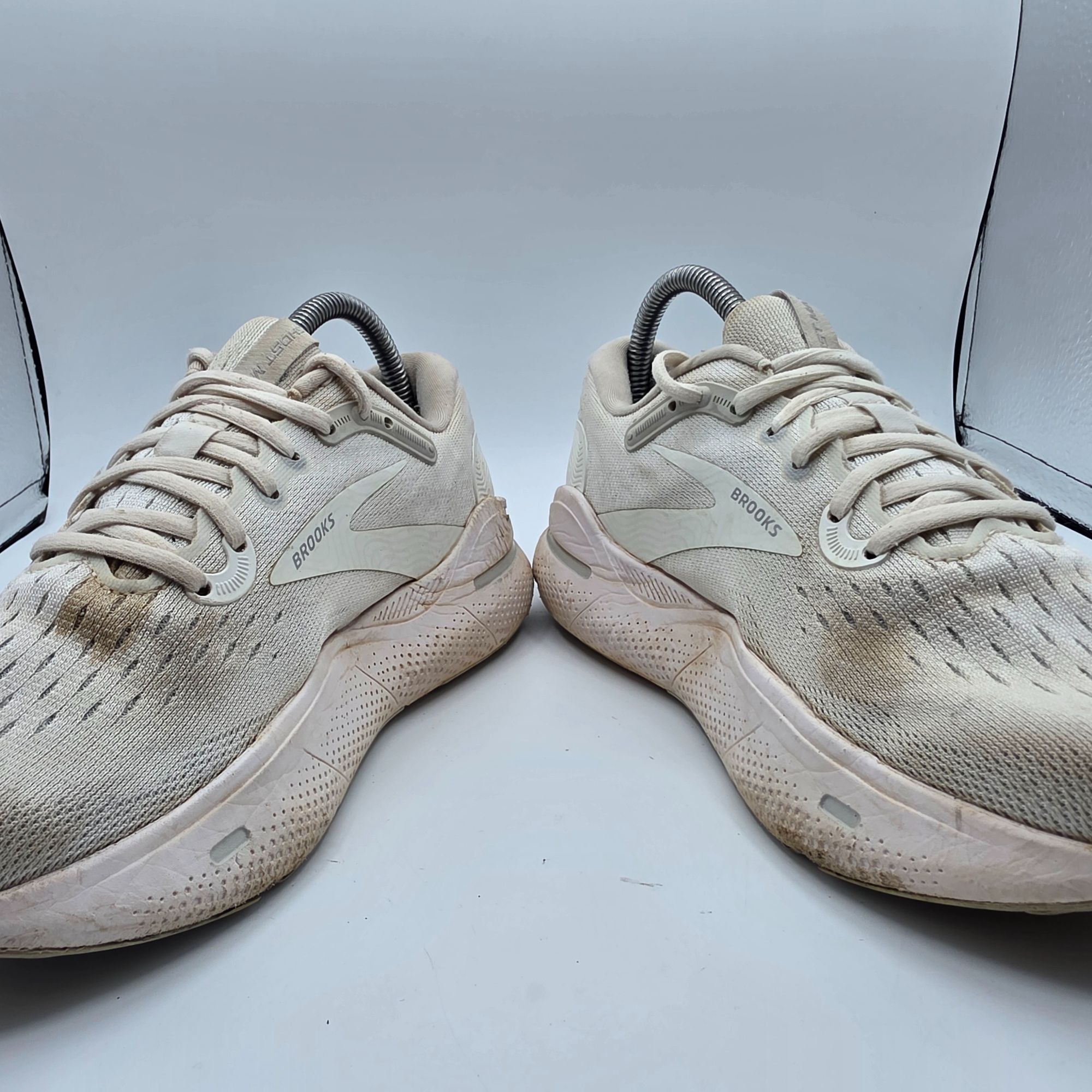 Brooks Brooks Ghost Max Womens Size 7.5 Wide White Athletic Shoes R Size US 7.5 / IT 37.5 - 3 Thumbnail