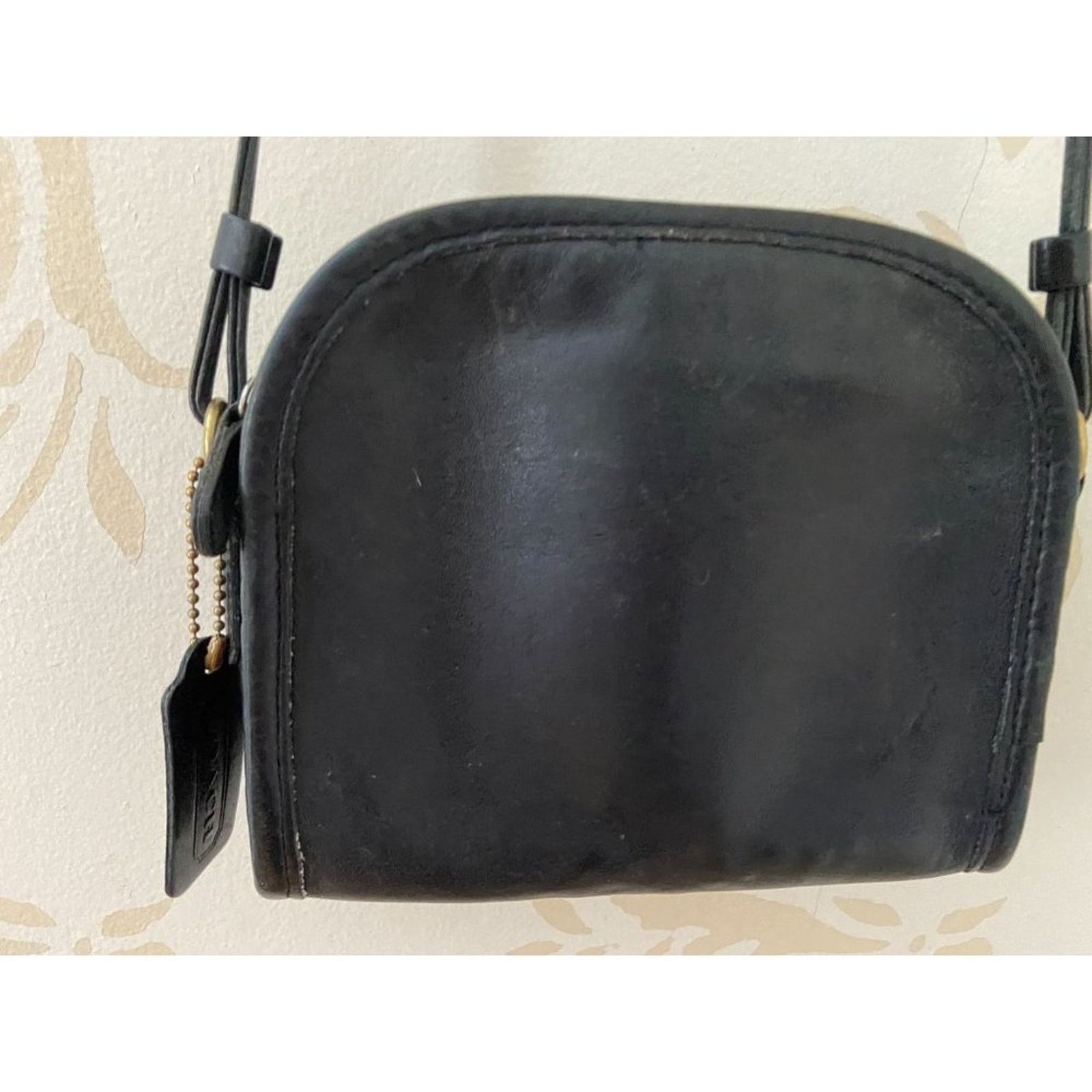 Coach Coach Leather Crossbody Black Handbag Bag Size ONE SIZE - 3 Thumbnail