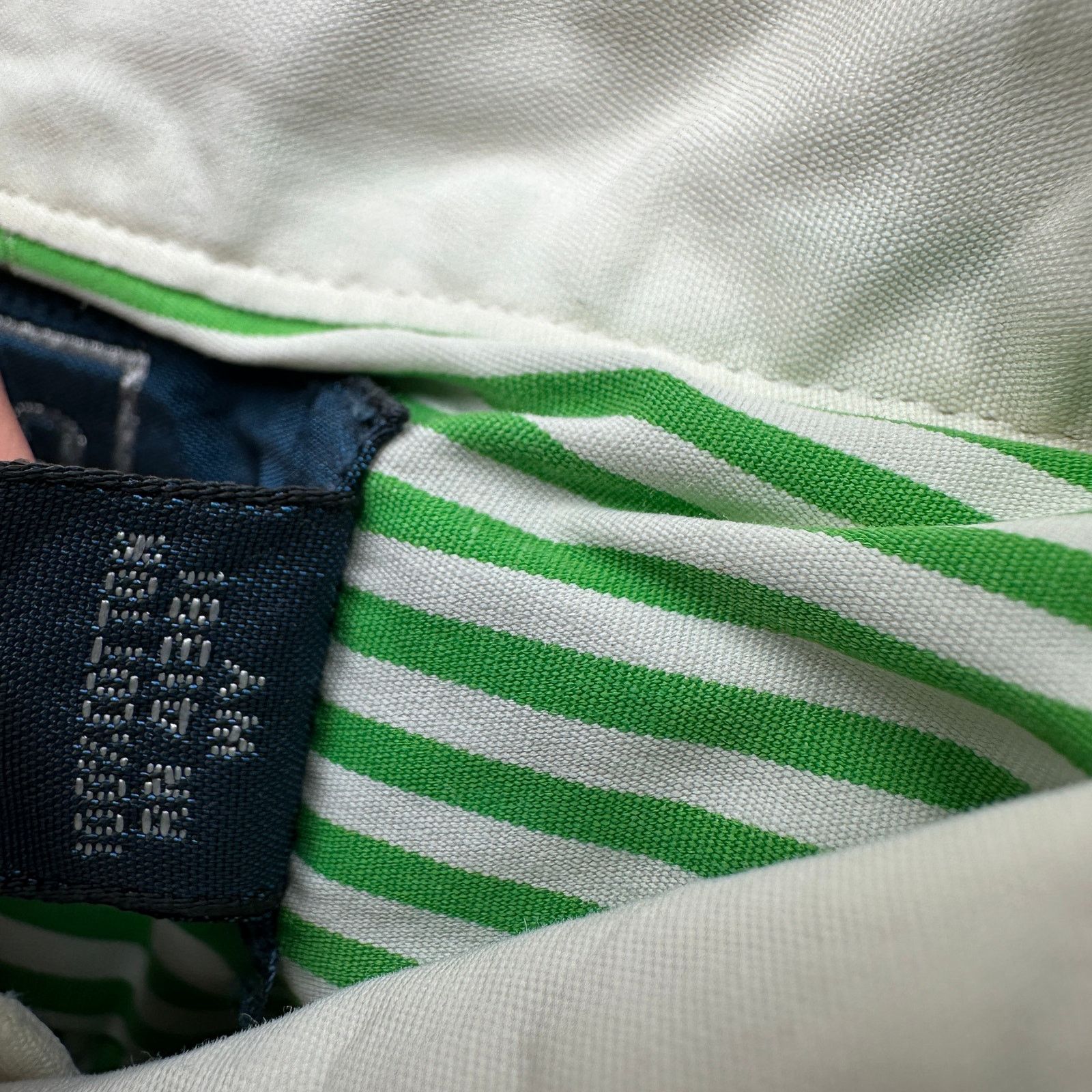 Polo Ralph Lauren Vintage Polo Ralph Lauren Green Striped Button Shirt Mens M Size US M / EU 48-50 / 2 - 8 Thumbnail