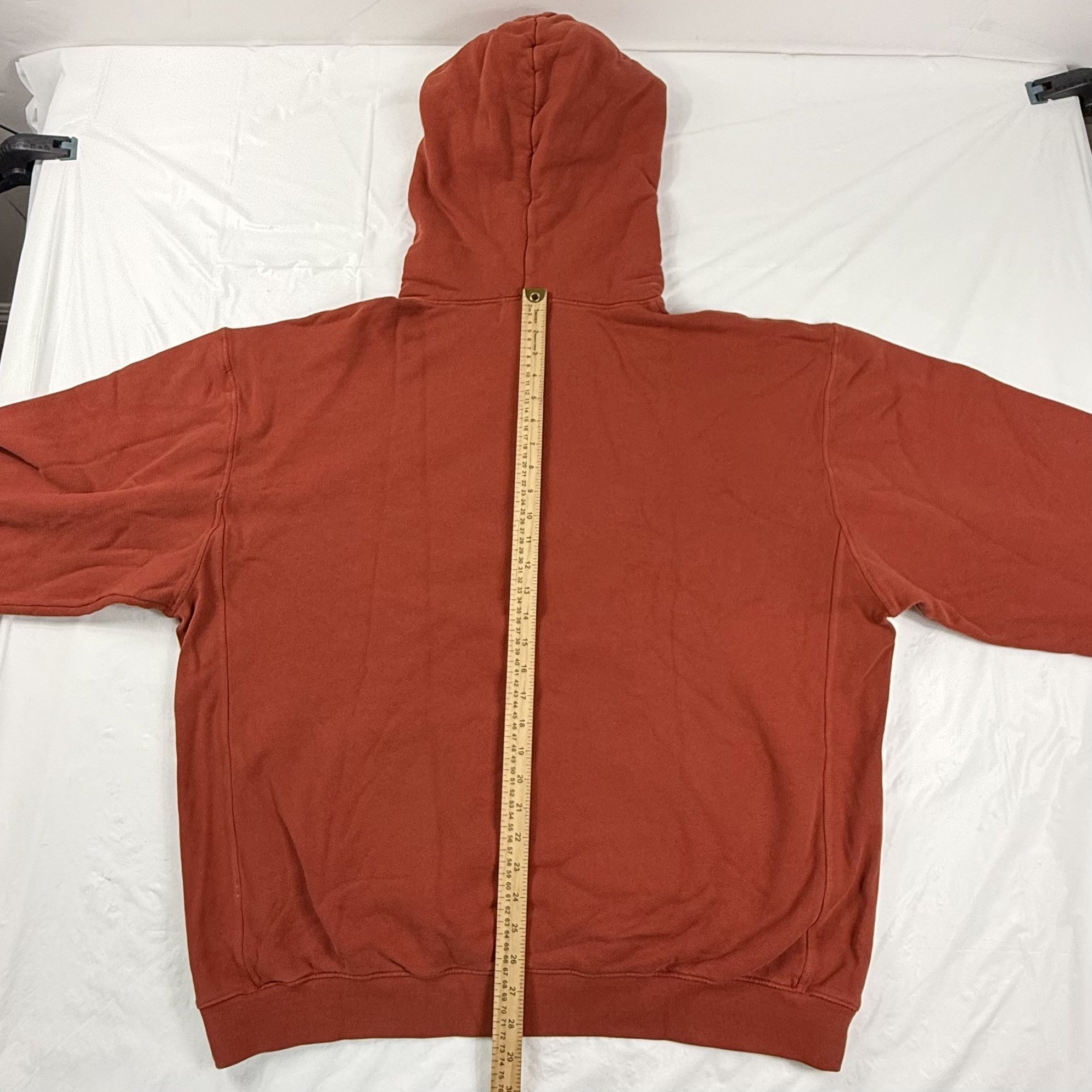 Eric Emanuel Eric Emanuel EE Basic Hoodie Mens XL Rust Red Sweatshirt Size US XL / EU 56 / 4 - 3 Thumbnail