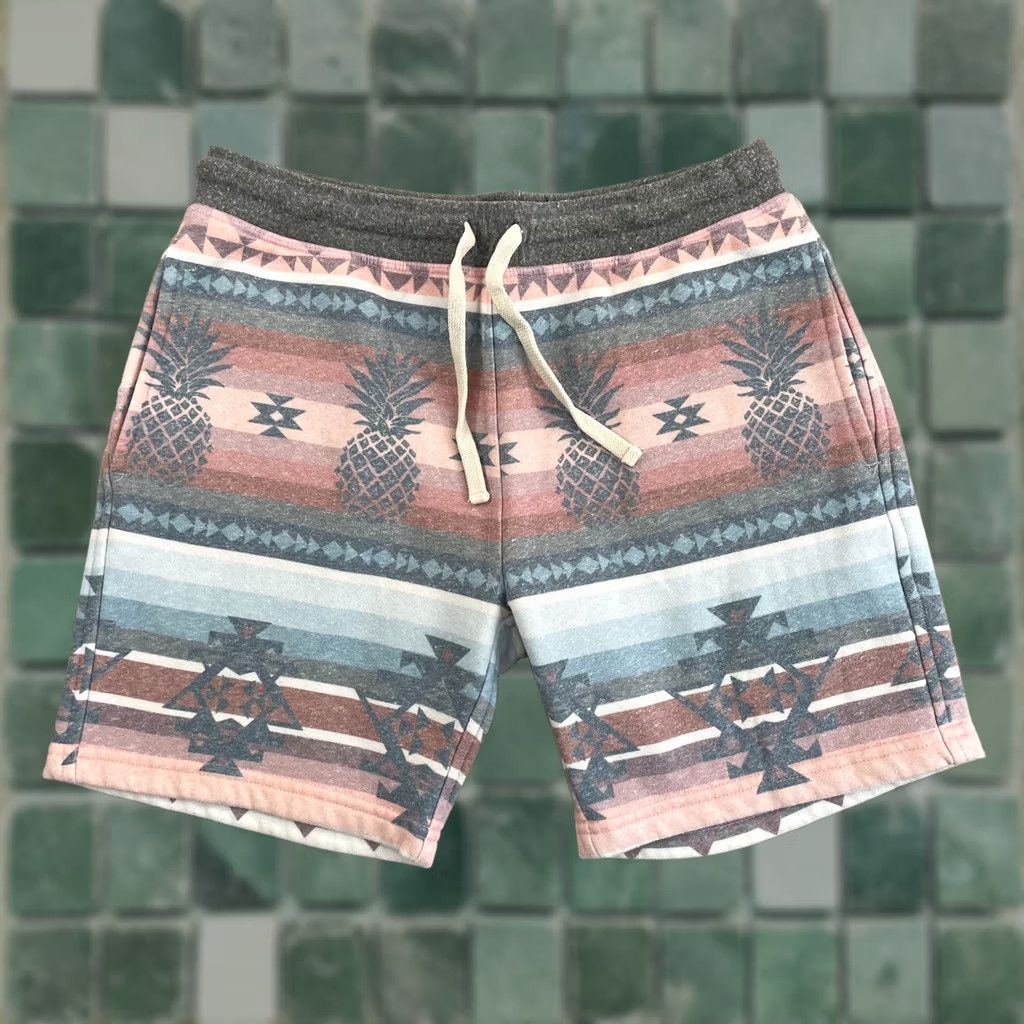 Chubbies Chubbies Shorts Men Small Multi Aztec Geo Pineapples Beach 7" inseam NWOT Size US 29 - 1 Thumbnail