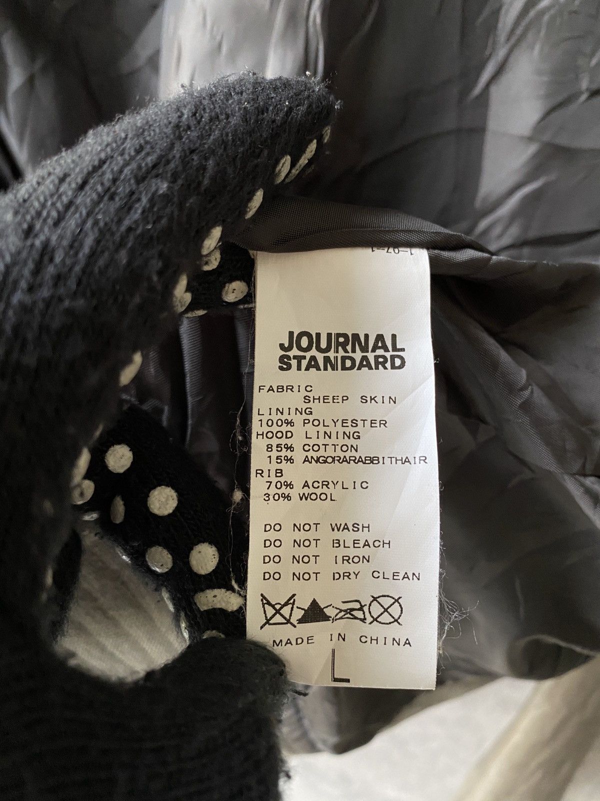 Journal Standard Journal Standard Sheep Skin Leather Patina Design Hoodie Size US M / EU 48-50 / 2 - 17 Thumbnail
