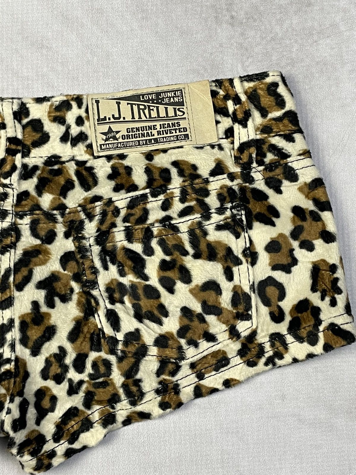Hysteric Glamour Y2k Love Junkie Mcbling Gyaru Cheetah Micro Shorts Size 27" / US 4 / IT 40 - 9 Thumbnail