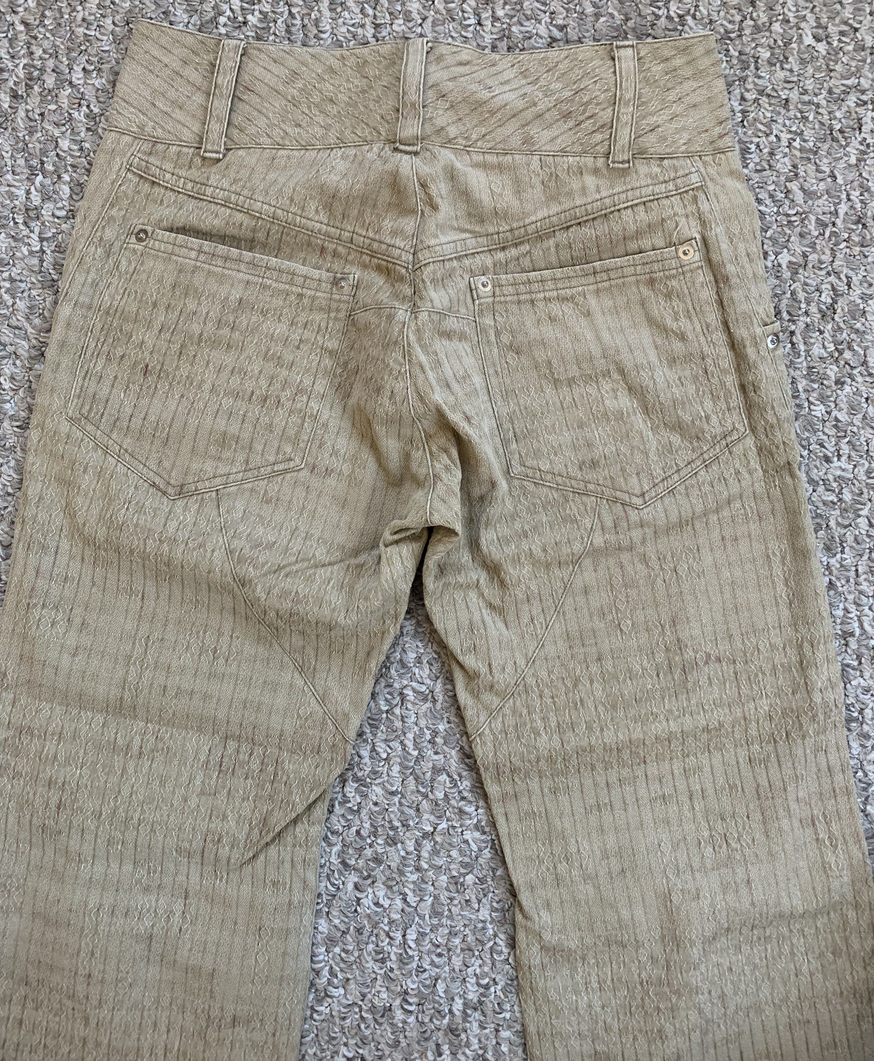Vivienne Westwood Vivienne Westwood Man Textured Floral Print Cargo Pants Size US 30 / EU 46 - 9 Thumbnail