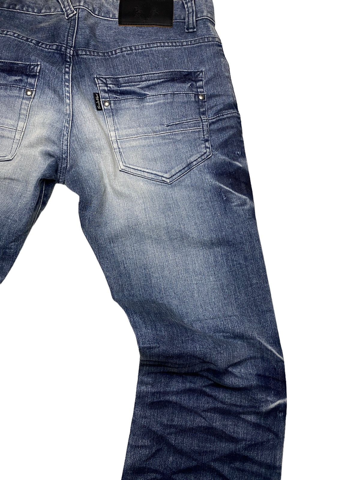 If Six Was Nine Tornado Mart Flared Seawash Bootcut Jeans Size US 30 / EU 46 - 9 Thumbnail