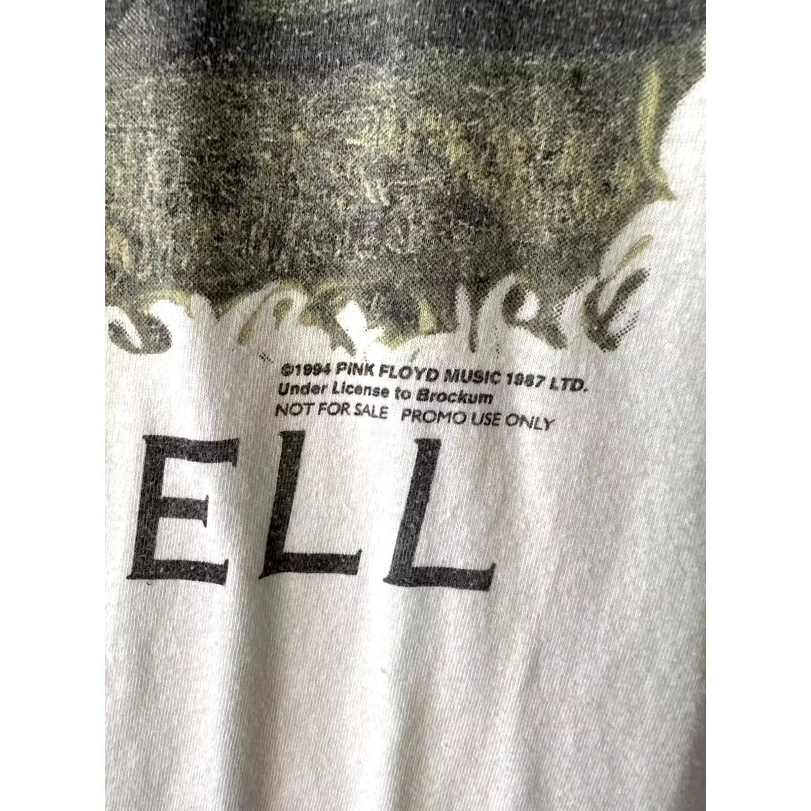 Vintage VINTAGE 1994 PINK FLOYD DIVISION BELL ROCK BAND WHITE TEE T SHIRT MEN'S XL Size US XL / EU 56 / 4 - 5 Thumbnail