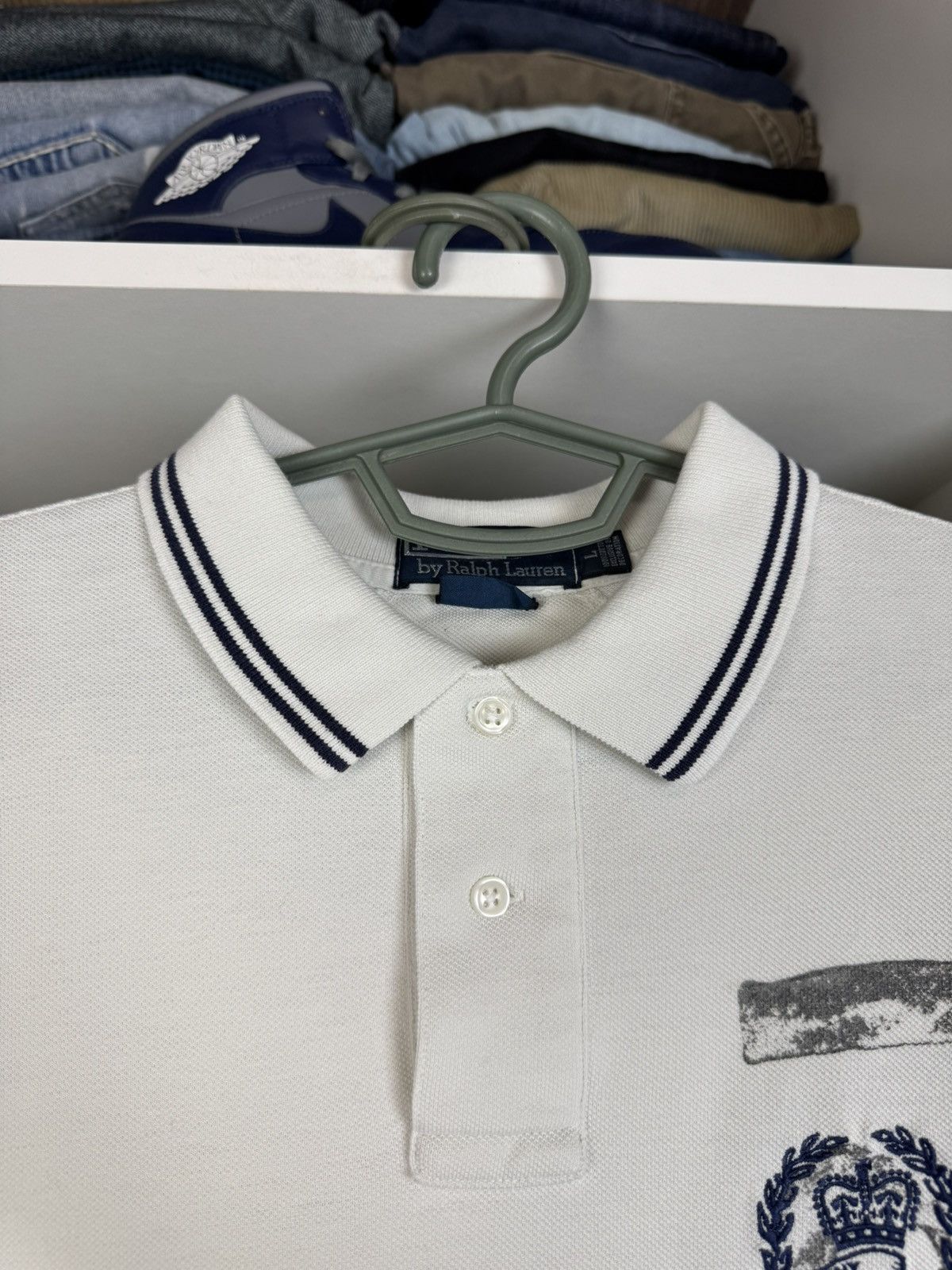 Polo Ralph Lauren Vintage Polo Ralph Lauren Cricket Polo T-shirt Size US L / EU 52-54 / 3 - 3 Thumbnail