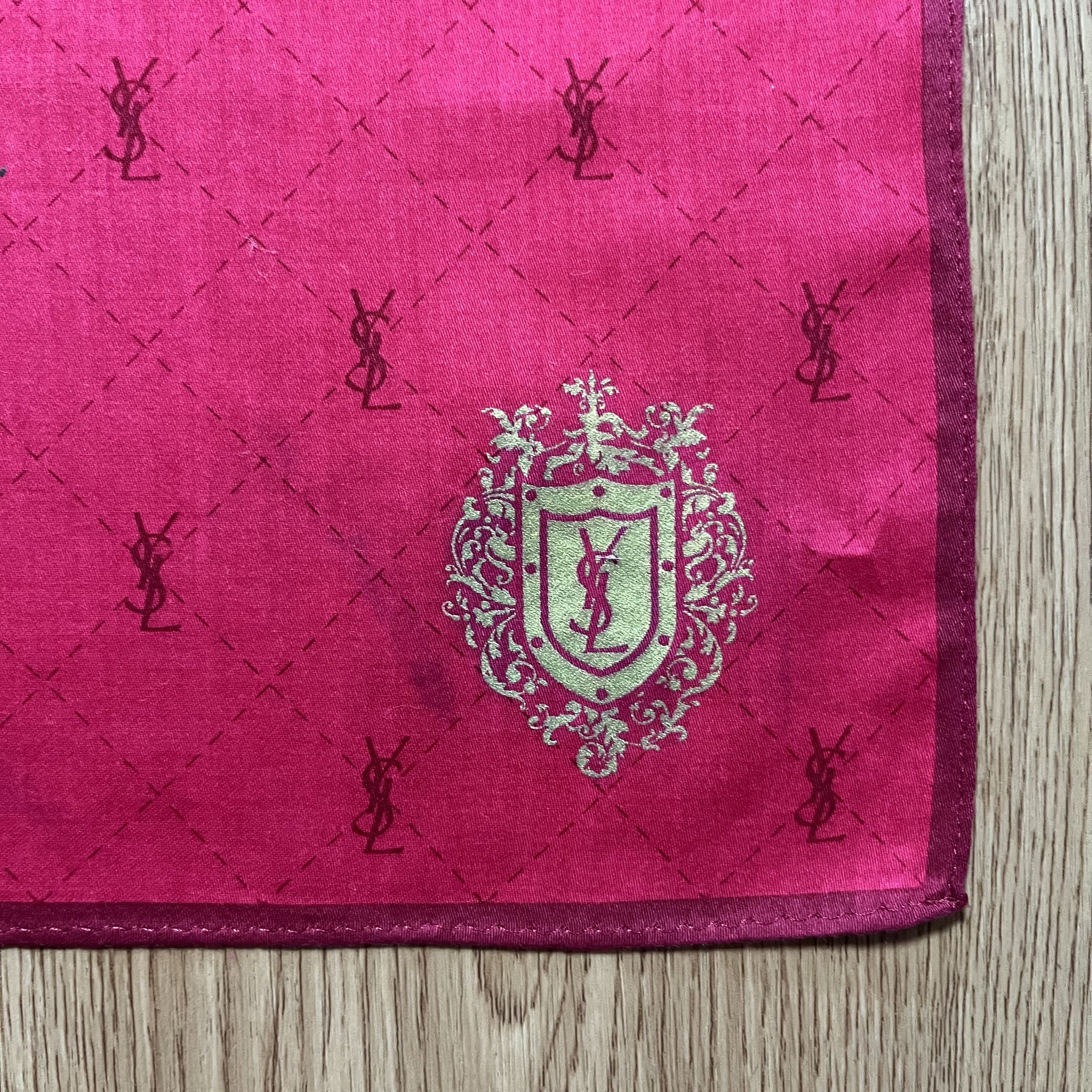 Yves Saint Laurent Vintage Yves Saint Laurent Handkerchief Size ONE SIZE - 2 Thumbnail