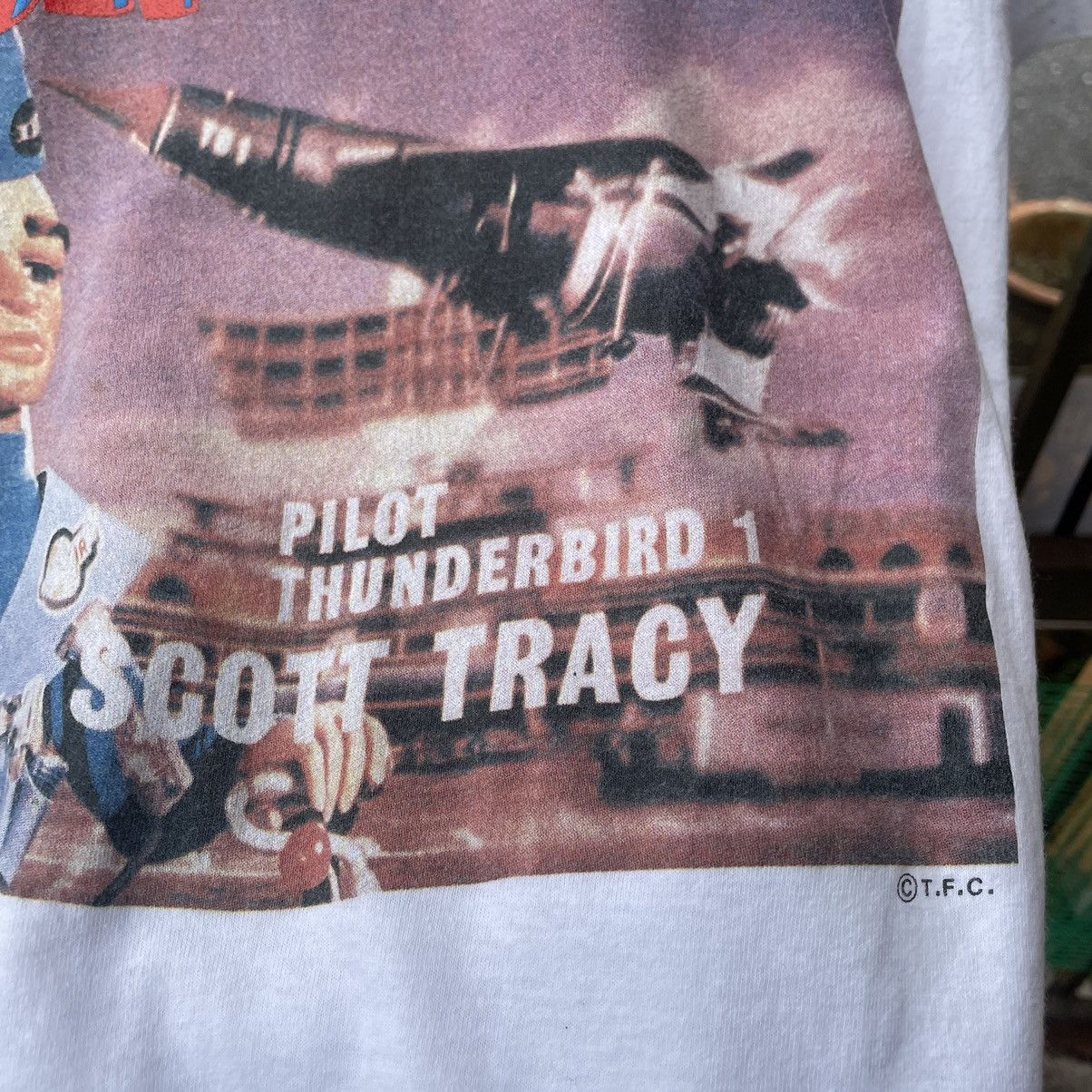 Vintage 🔥Vintage Thunderbirds Sci Fi Pilot TV Program Promo Tee Size US S / EU 44-46 / 1 - 5 Thumbnail