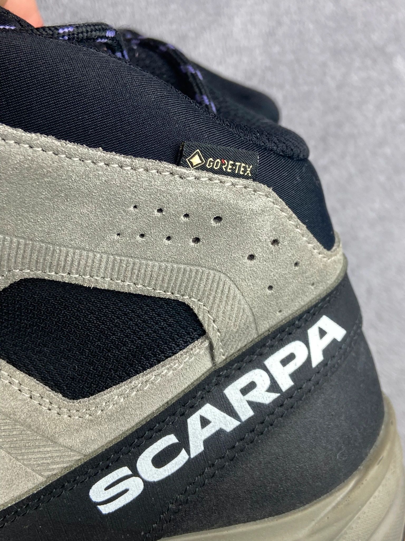 Scapa Sports Scarpa trekking boots grey outdoor hiking goretex premium Size US 9 / EU 42 - 3 Thumbnail