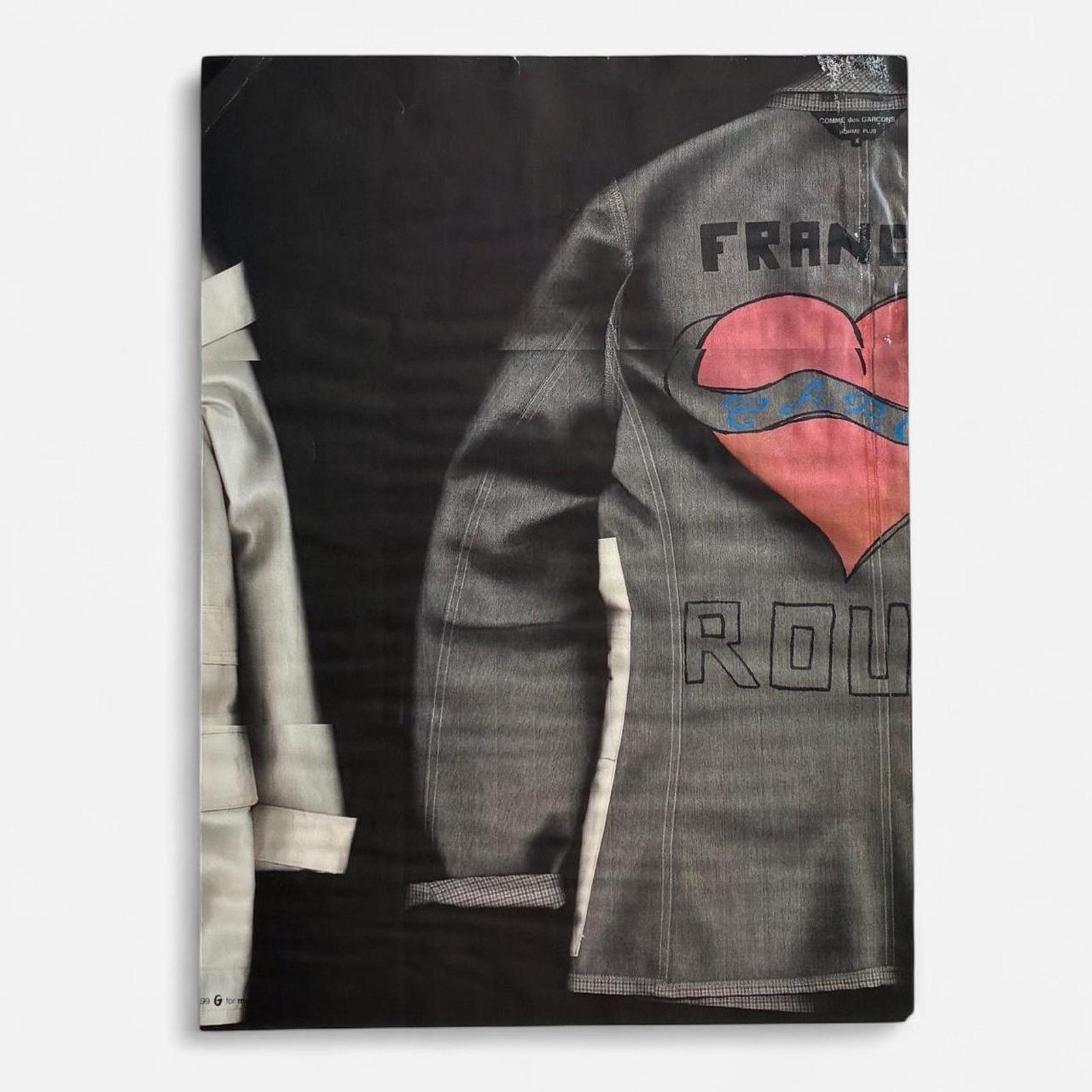 Comme des Garcons × Comme des Garcons Homme Plus × Vintage comme des garçons Homme plus Magazine cutout print 8x11 Size ONE SIZE - 1 Preview